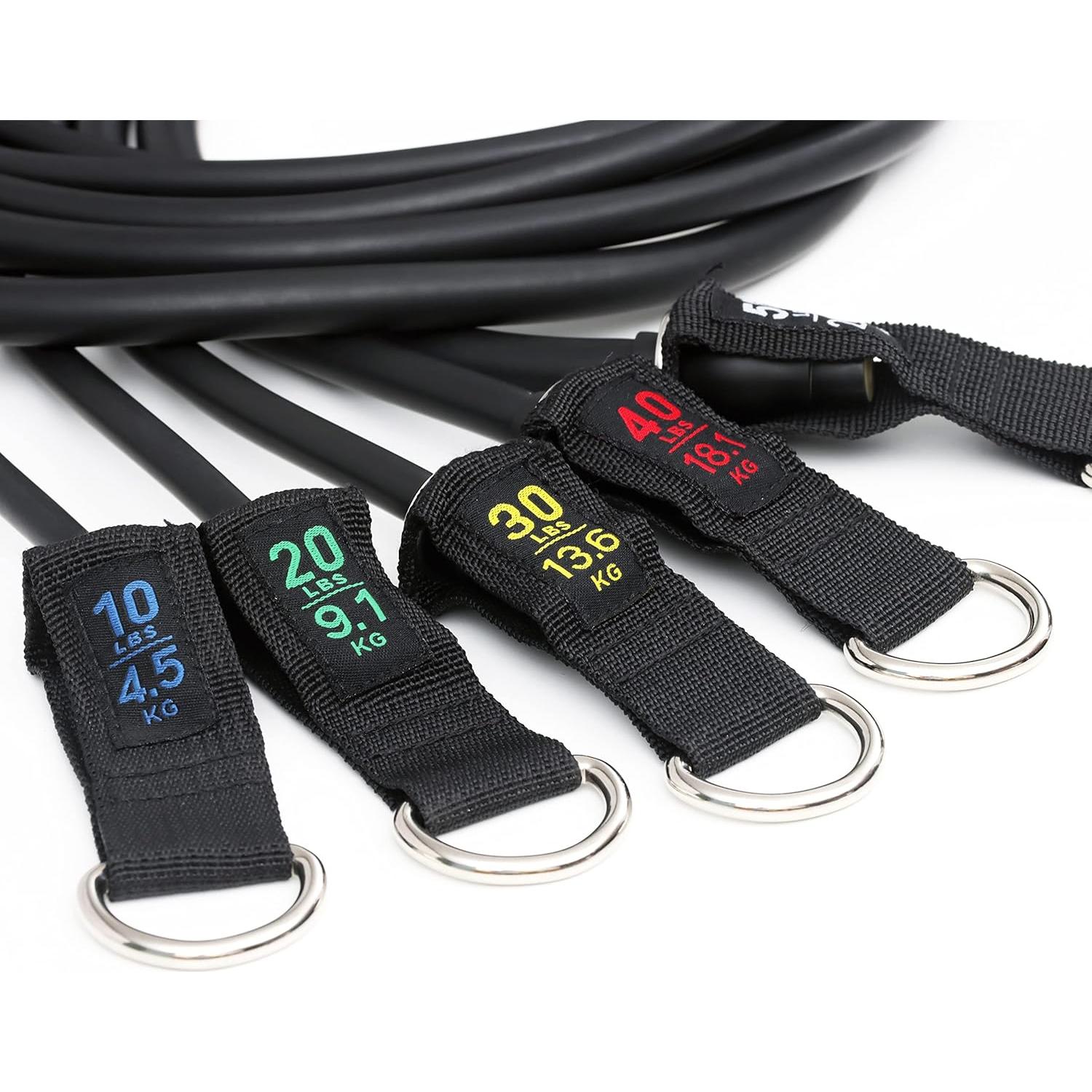 Conjunto de Bandas de Resistencia Sunny Health & Fitness 5 Pzas