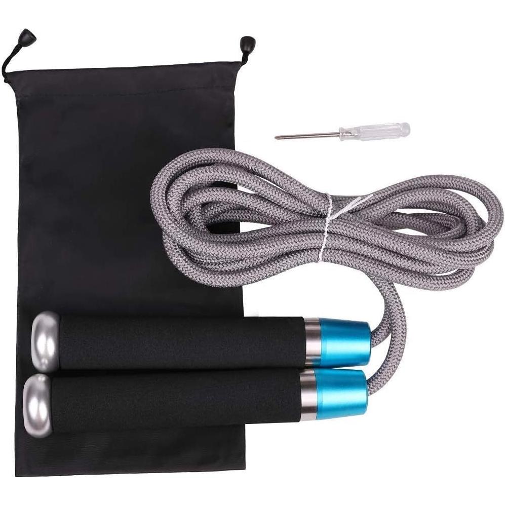 Cuerda de Salto con Peso Ajustable BlitzBite 0.64kg para Boxeo