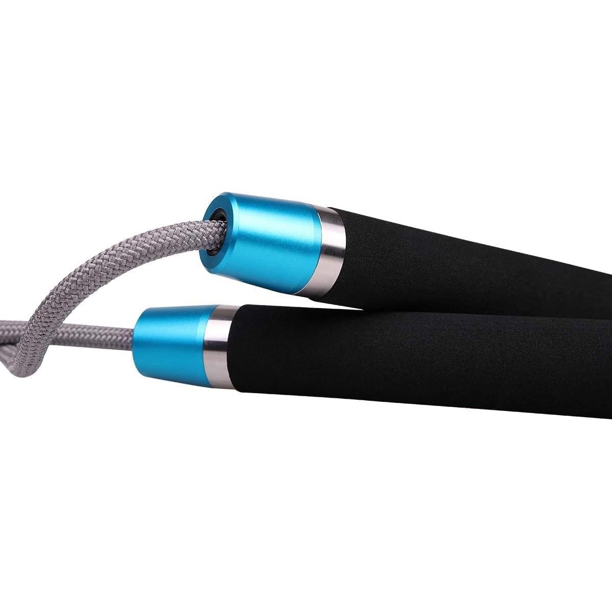 Cuerda de Salto con Peso Ajustable BlitzBite 0.64kg para Boxeo