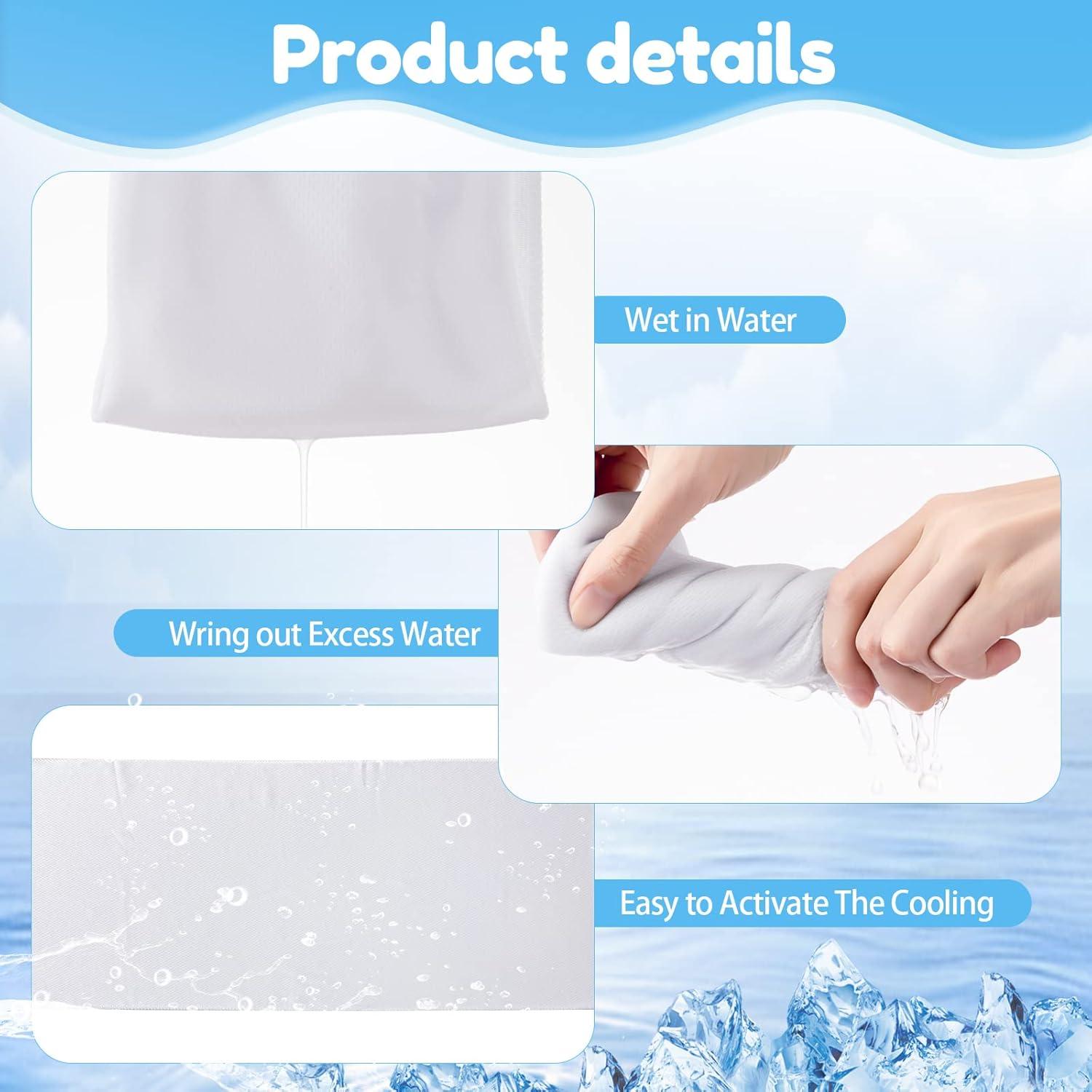 Toallas de Enfriamiento Redbaker 30 Piezas Microfibra 101.6x30.5 cm