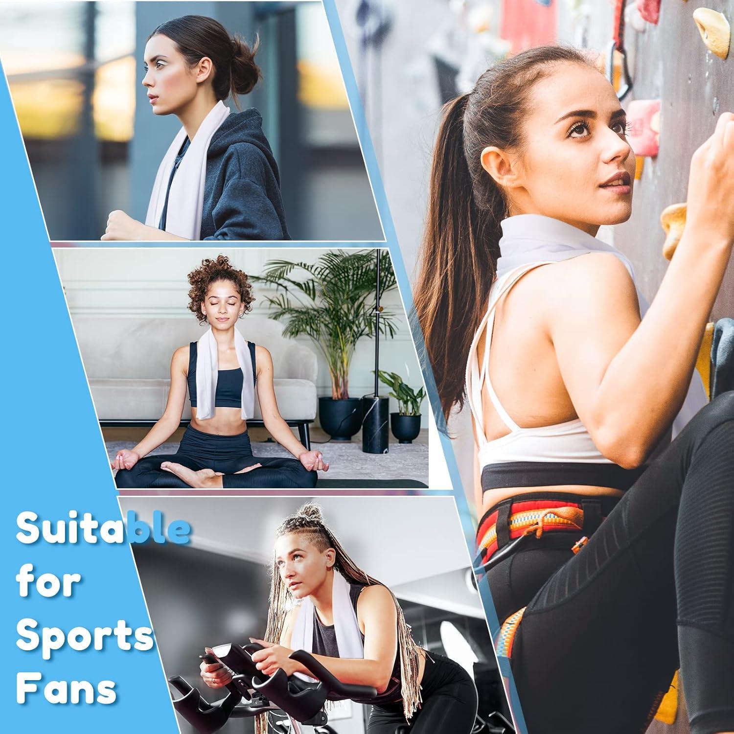 Toallas de Enfriamiento Redbaker 30 Piezas Microfibra 101.6x30.5 cm