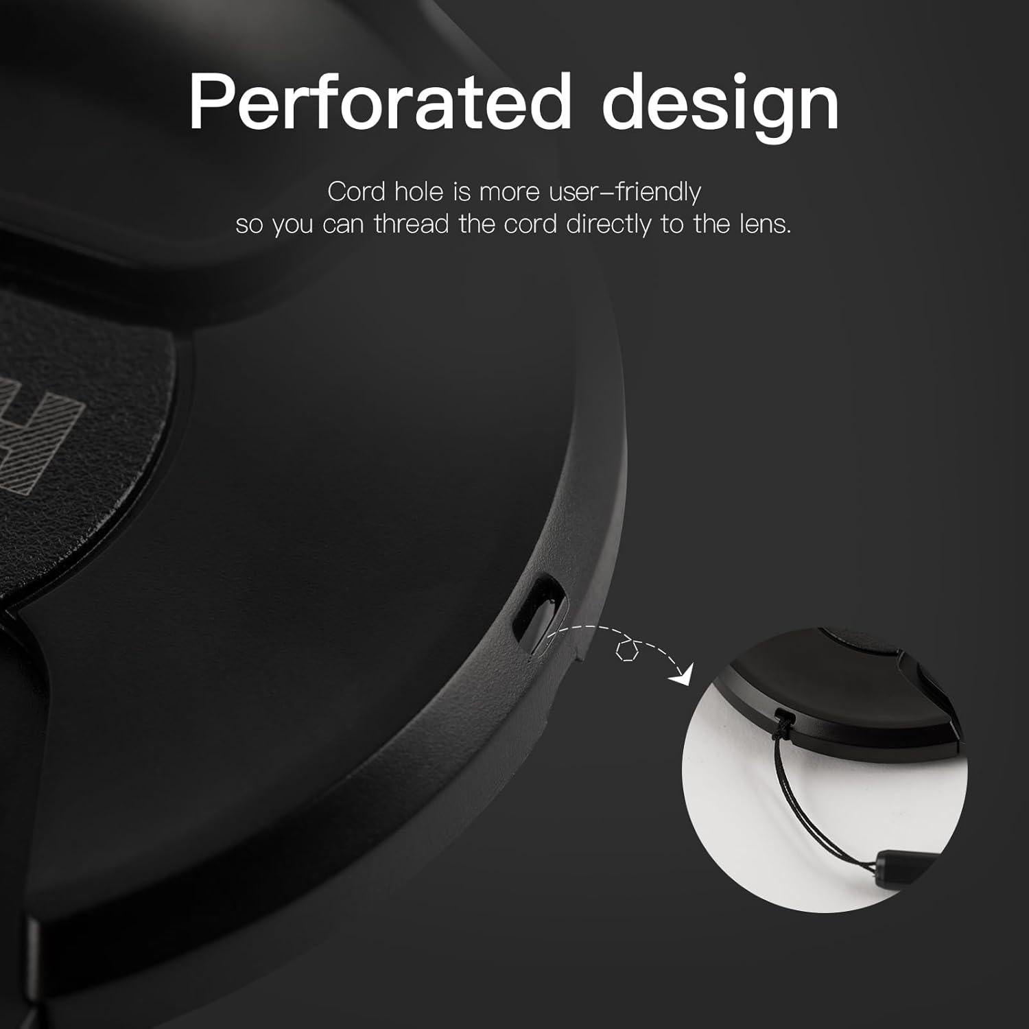 Tapa de Lente Haida Snap-on 72mm - Protector ABS Duradero