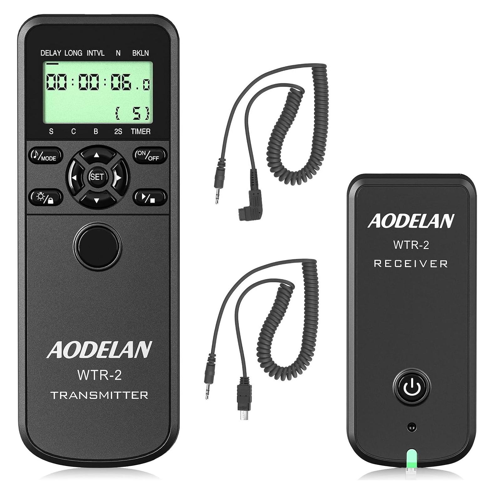 Temporizador Inalámbrico AODELAN para Sony a6400, a7III, a9