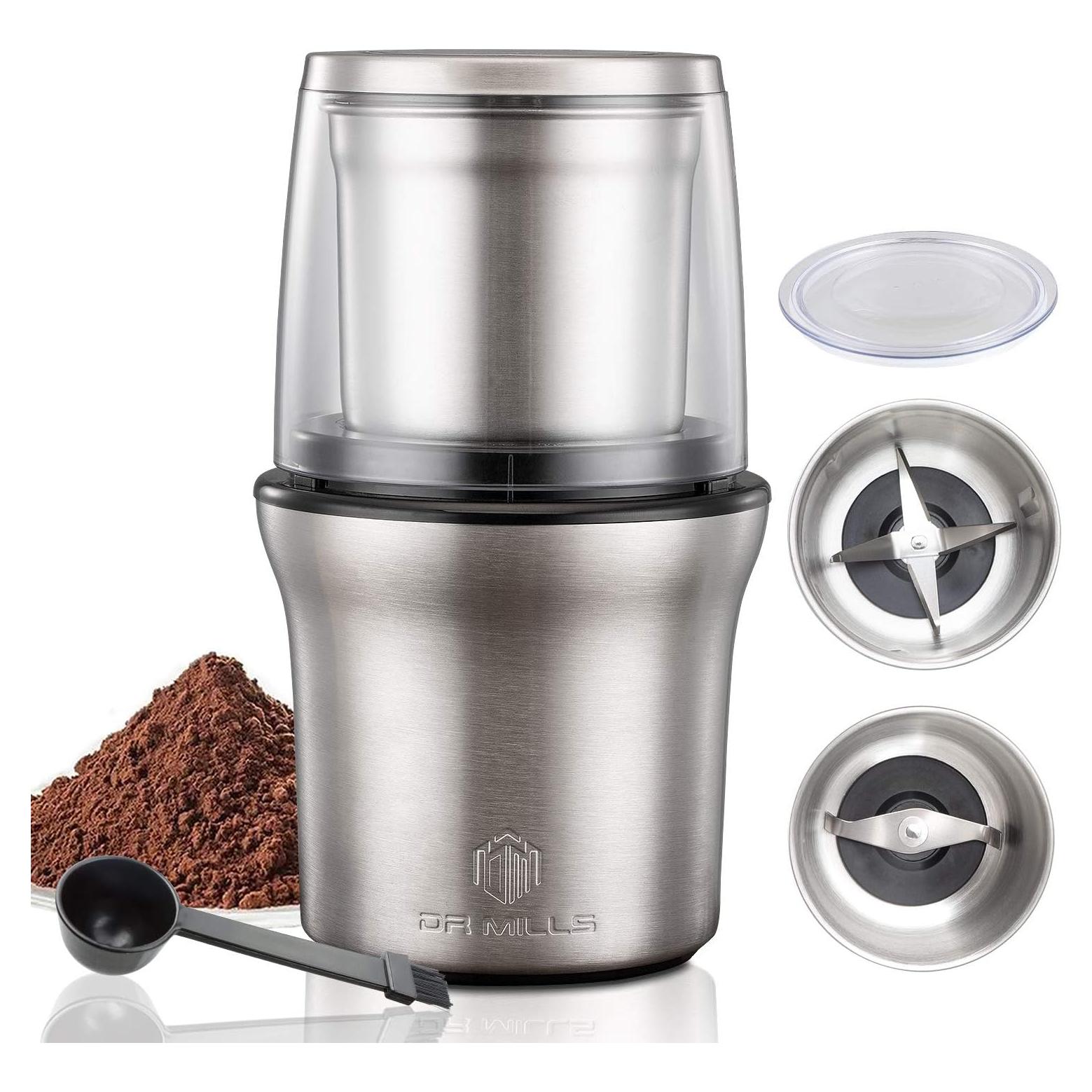 Molinillo Eléctrico de Especias y Café DR MILLS DM-7412M 200W