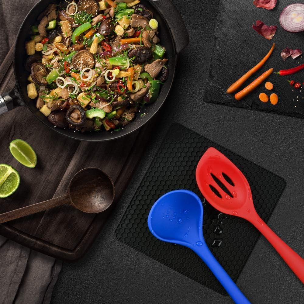 Alfombrillas de Silicona CAKETIME 4 Unidades Antideslizantes