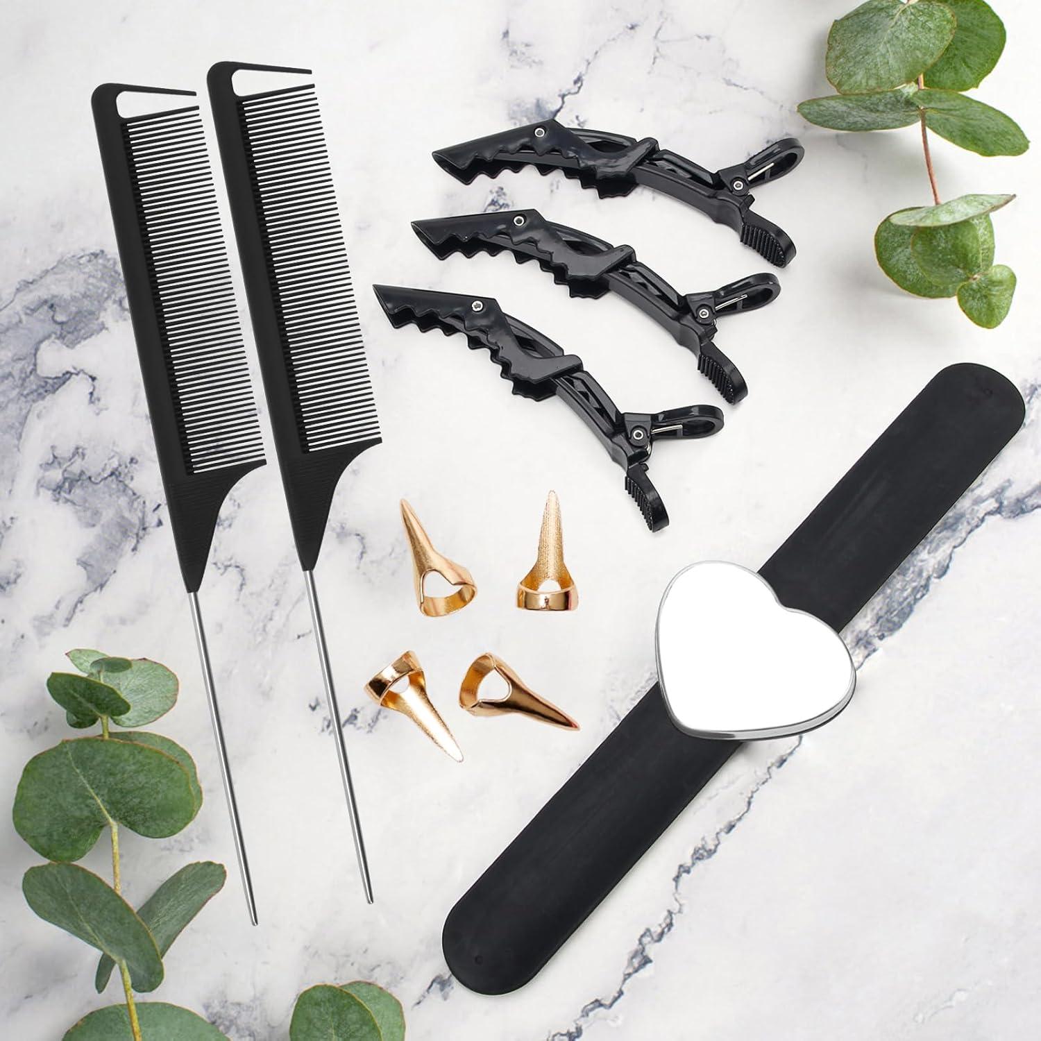 Juego de Herramientas para Separar Cabello 17 Piezas Coldairsoap