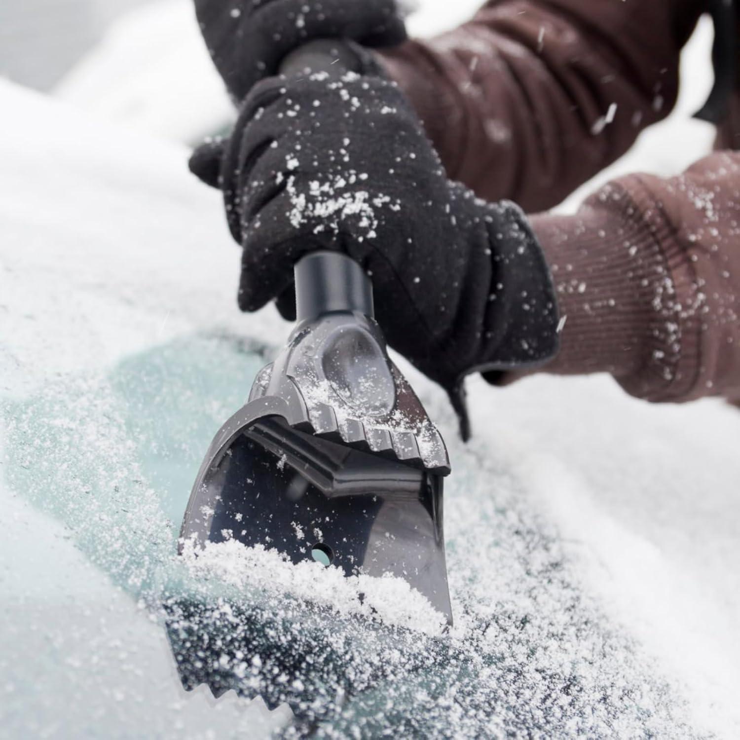 Cepillo de Nieve y Raspador de Hielo KeFanta 3 en 1 106.68 cm