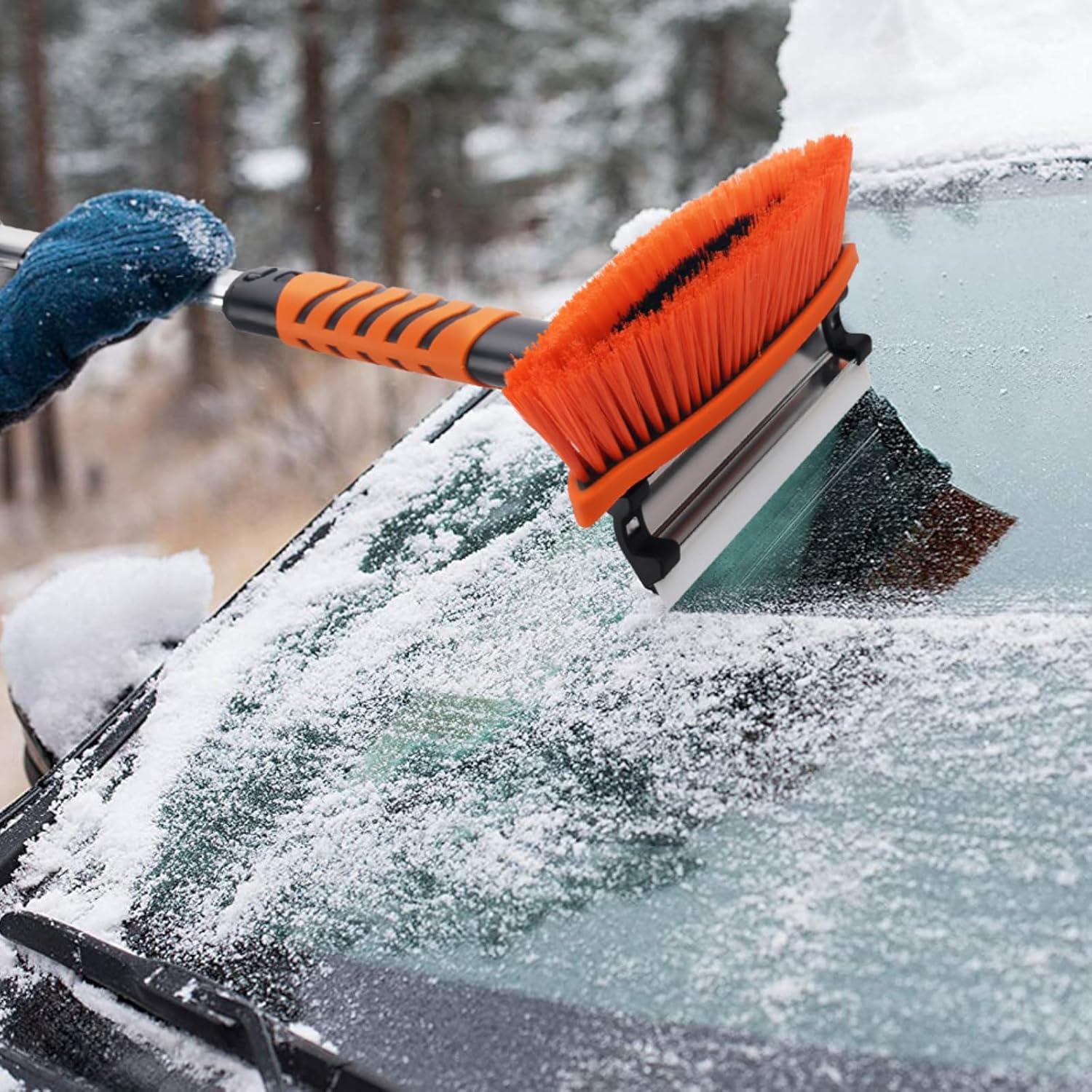 Cepillo de Nieve y Raspador de Hielo KeFanta 3 en 1 106.68 cm