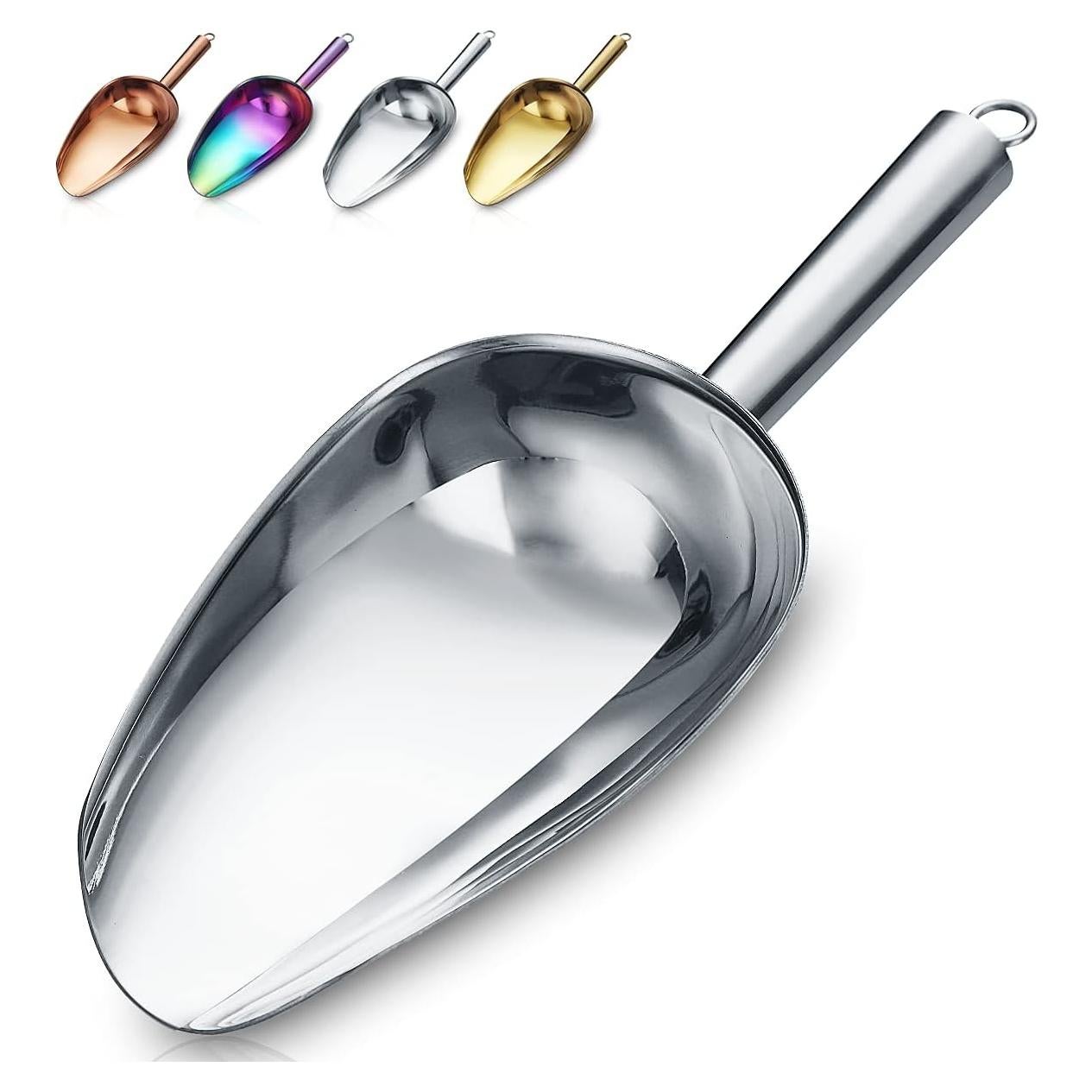 Cuchara para Helado HOMQUEN de Acero Inoxidable 23 cm