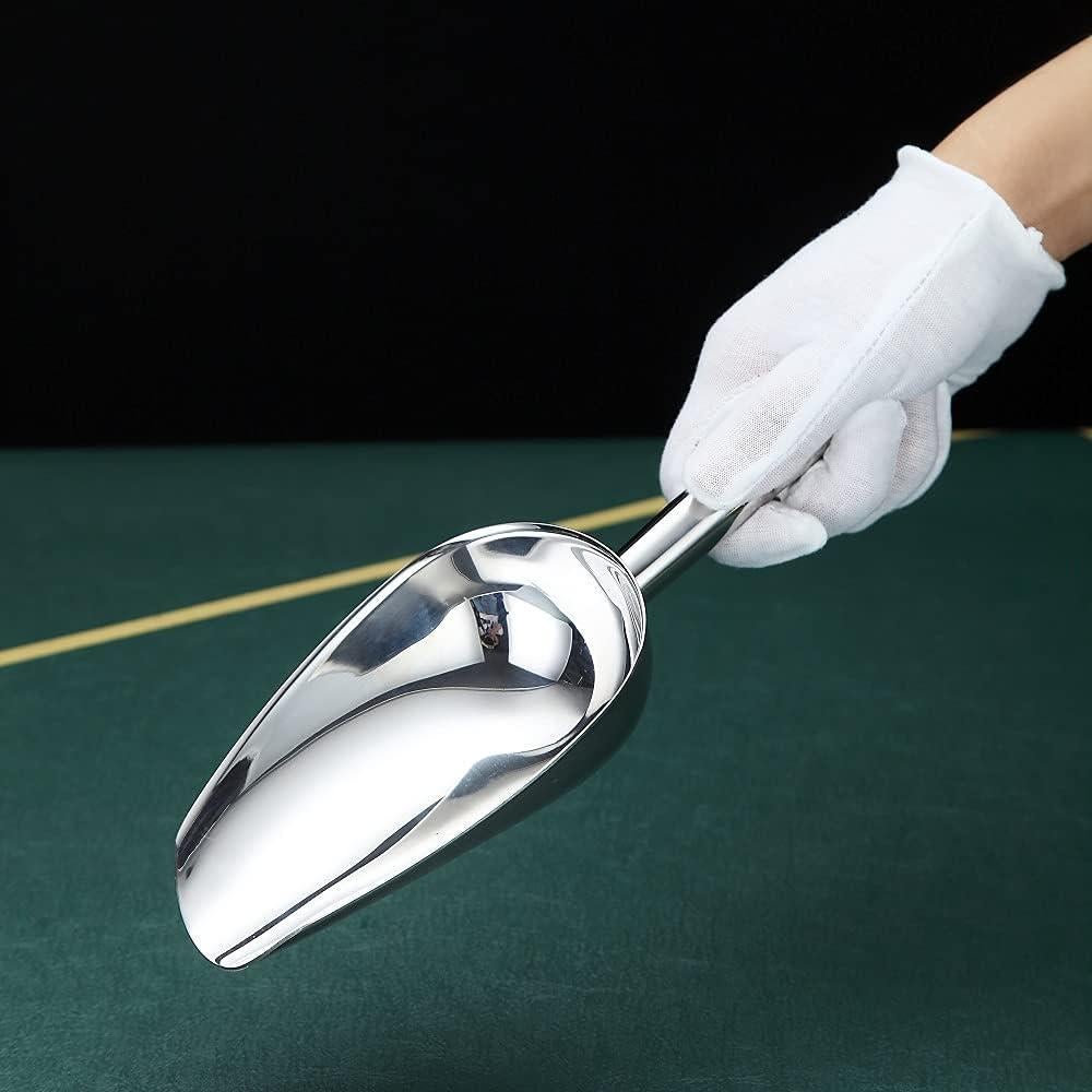 Cuchara para Helado HOMQUEN de Acero Inoxidable 23 cm