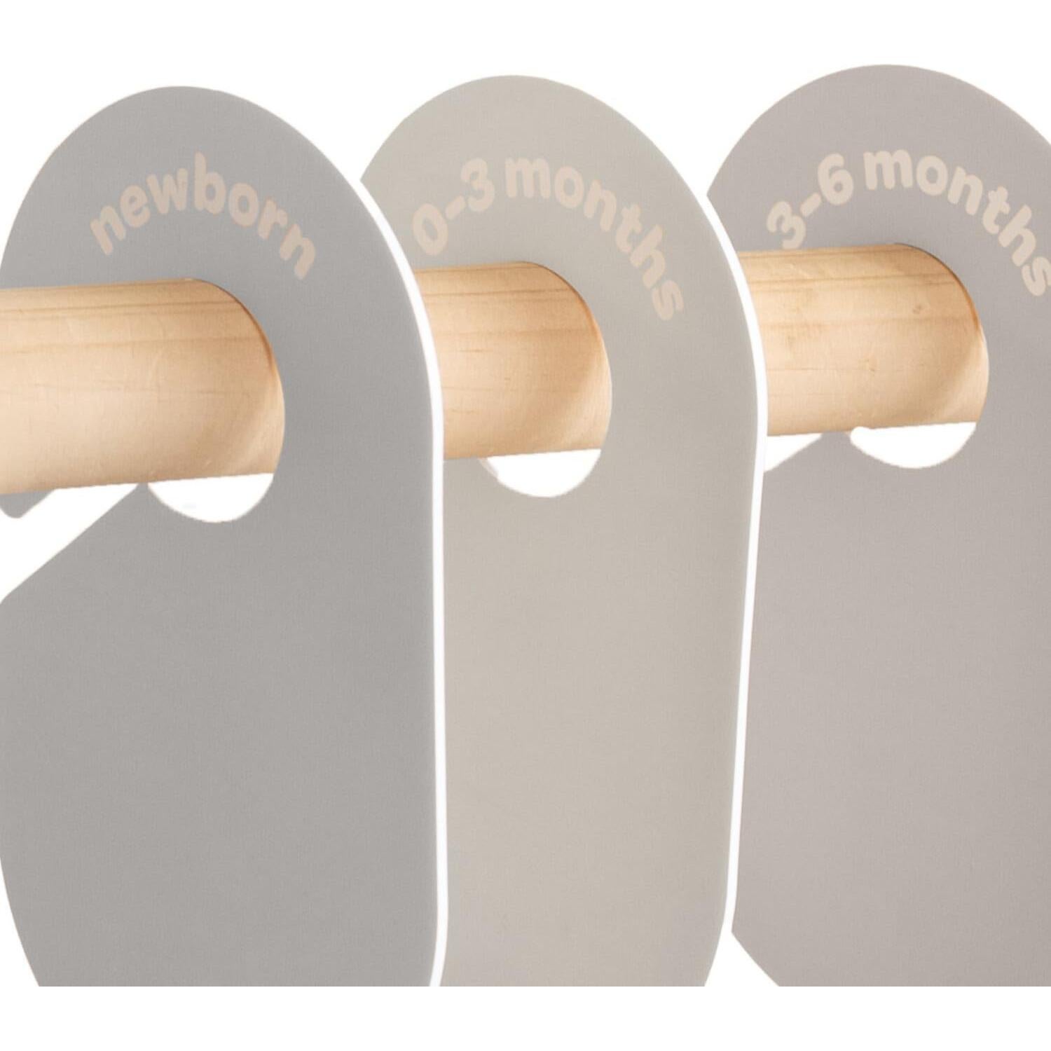 Juego de 8 Divisores de Armario 3 Sprouts - Organizador Bebés