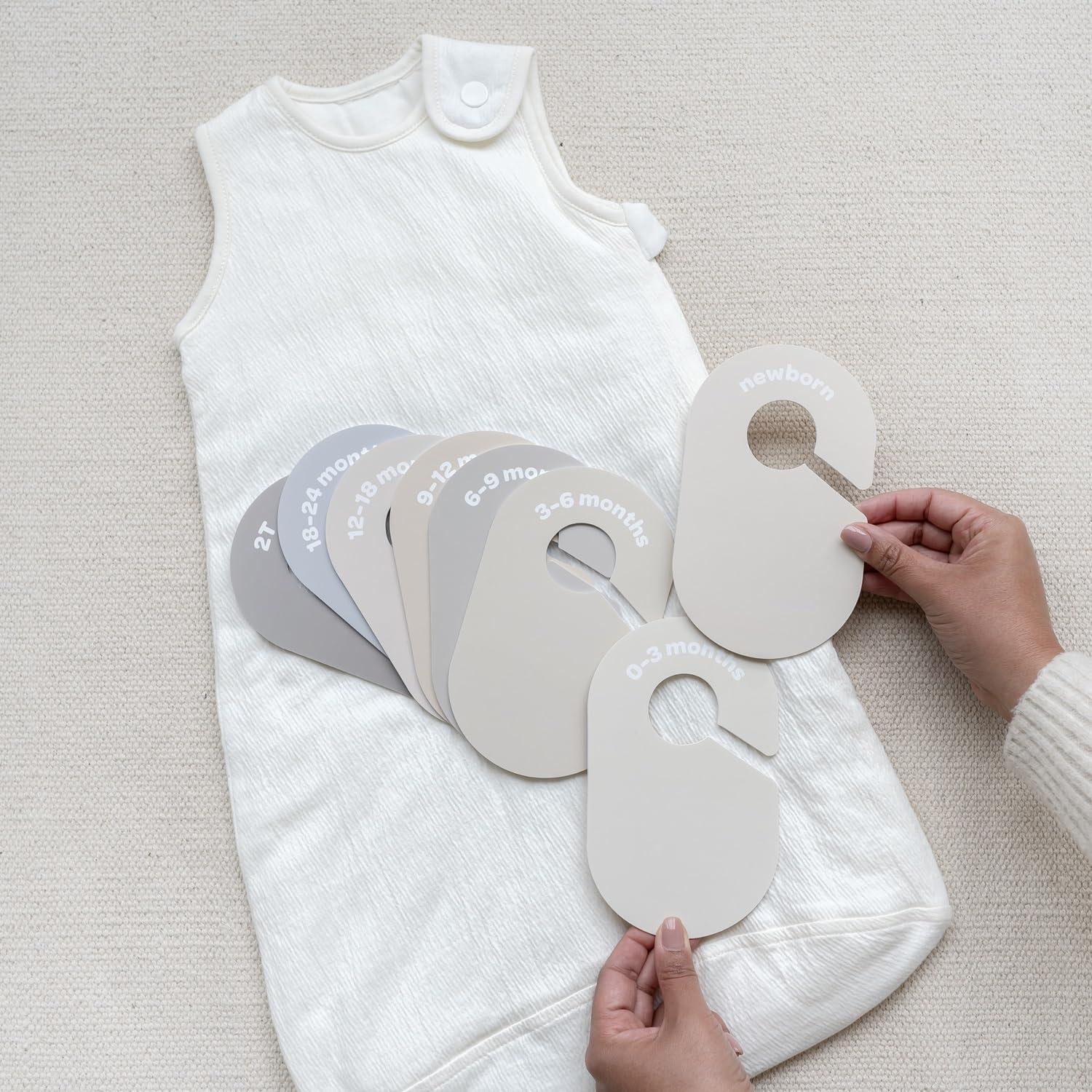 Juego de 8 Divisores de Armario 3 Sprouts - Organizador Bebés