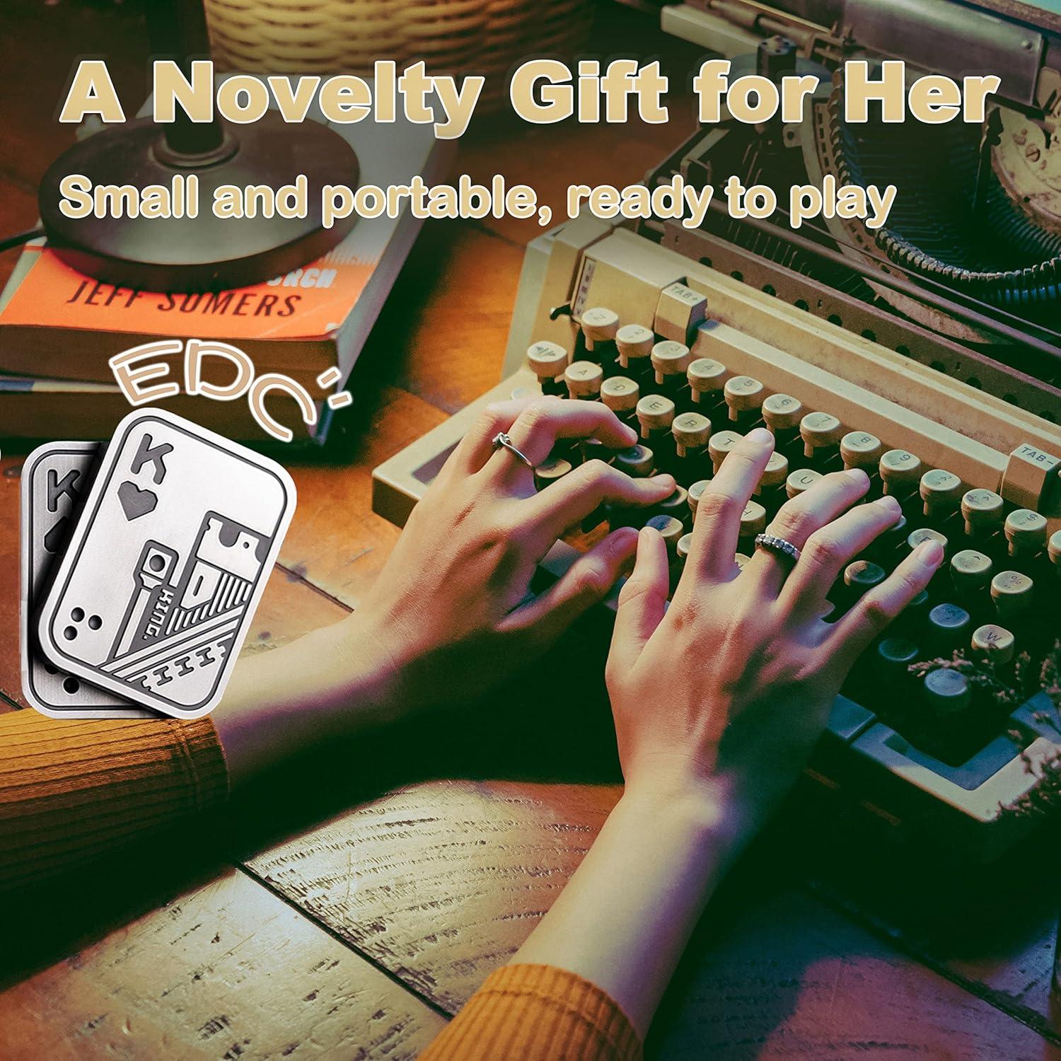 Descompresor Fidget Slider Wercow Metal Poker Alivio Estrés