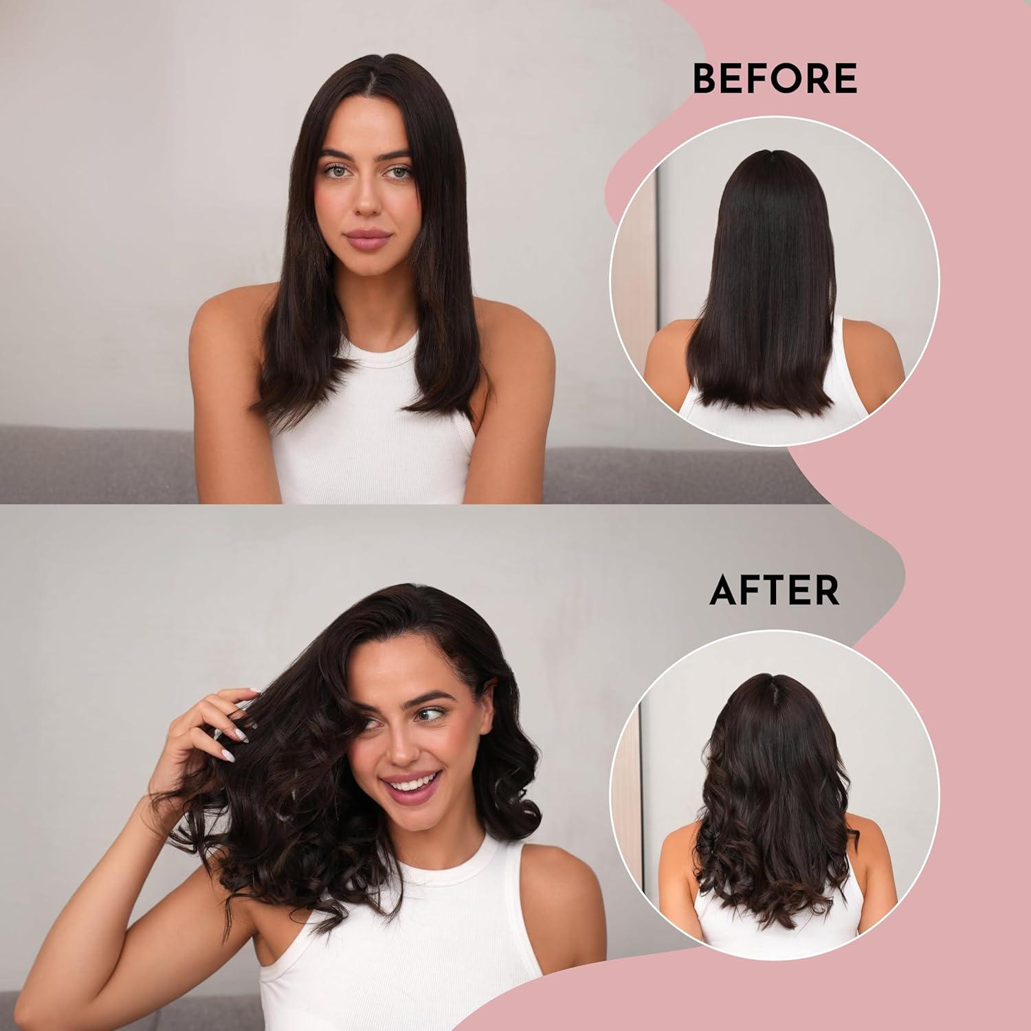 Rizadores Sin Calor VARIENCY 4 Piezas para Todos los Cabellos