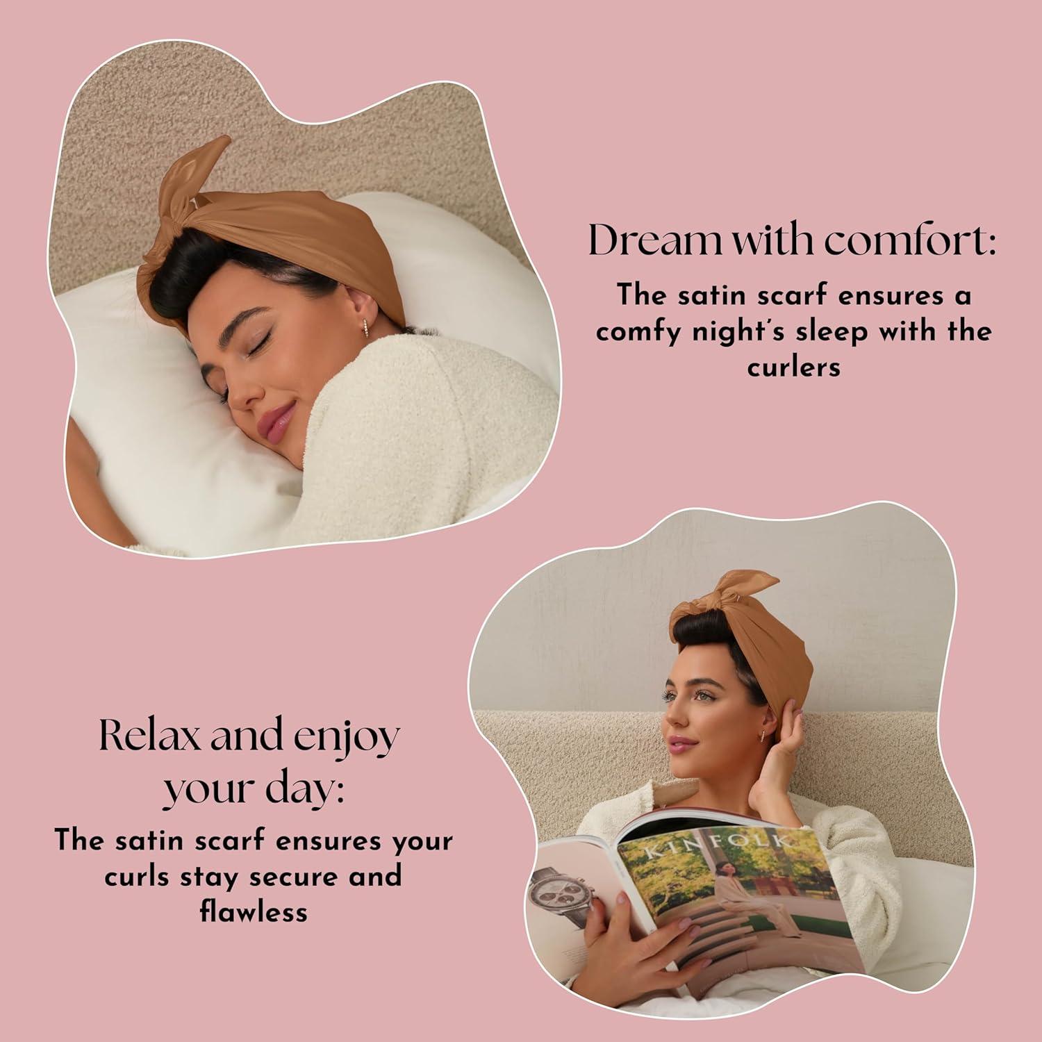 Rizadores Sin Calor VARIENCY 4 Piezas para Todos los Cabellos