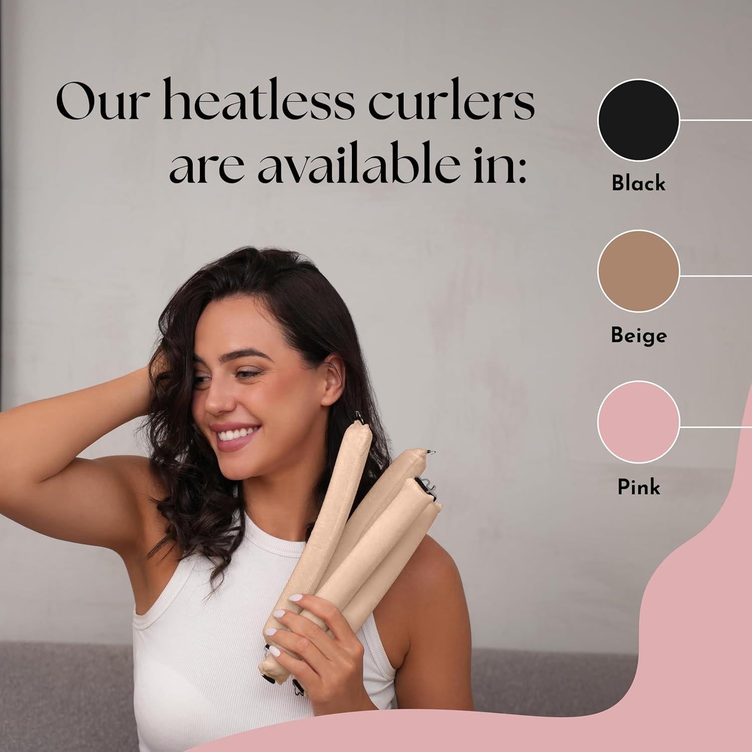 Rizadores Sin Calor VARIENCY 4 Piezas para Todos los Cabellos