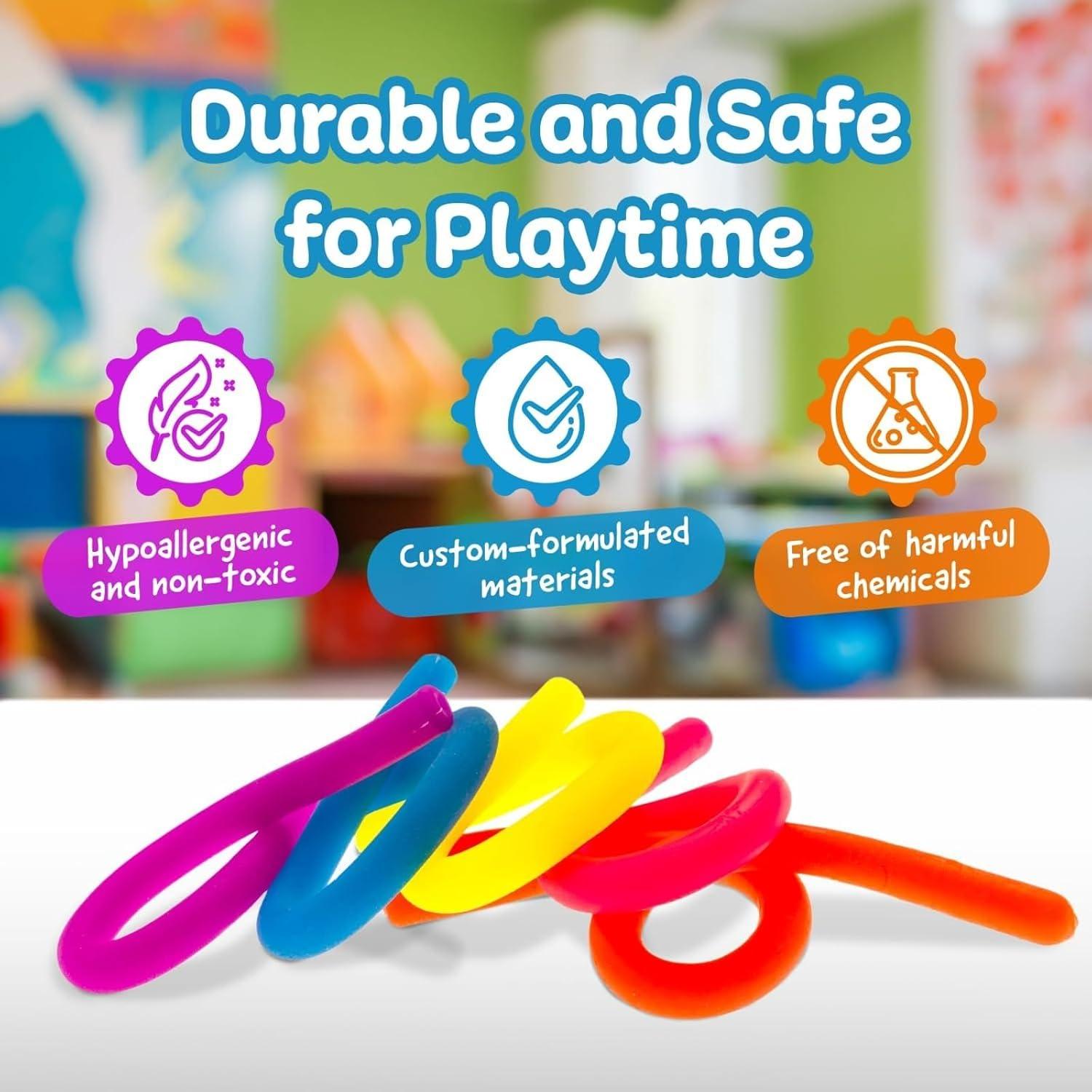 Monos Noodles Antiestrés Impresa 5 Piezas 243 cm Juguetes