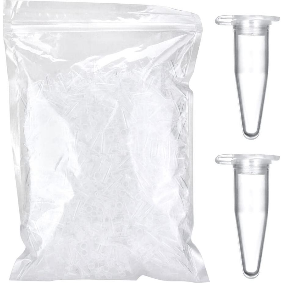 Tuberías de Microcentrífuga BkmamLab 0.2ml Esterilizadas 300pcs