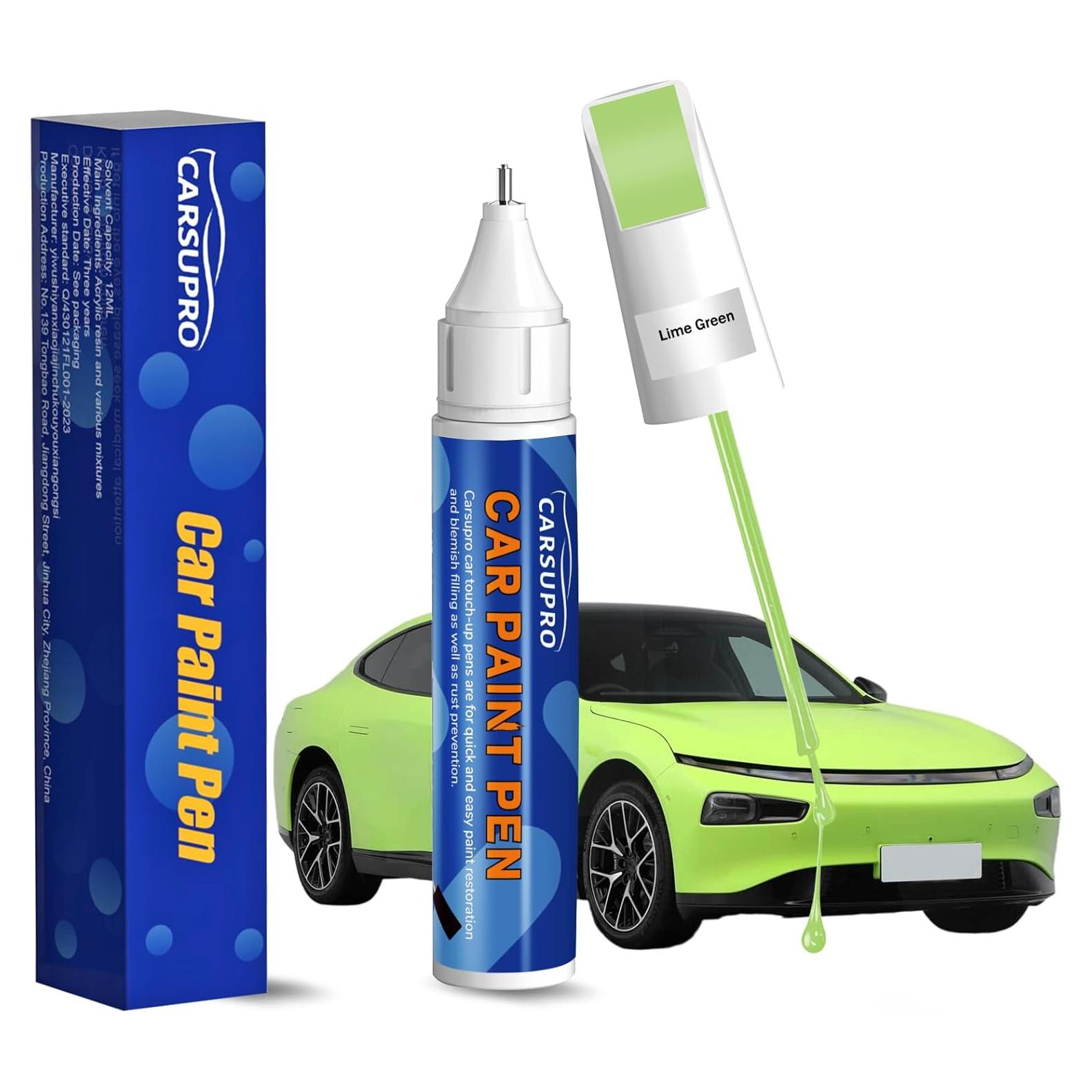 Pintura de Retoque Verde Lima Carsupro 12ml para Coches