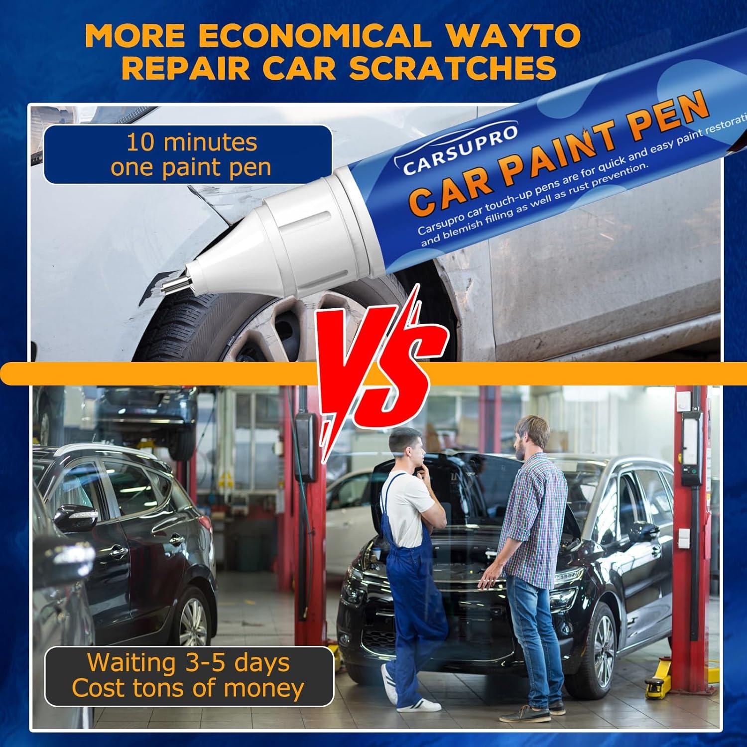 Pintura de Retoque Blanca Carsupro 12ml para Coches