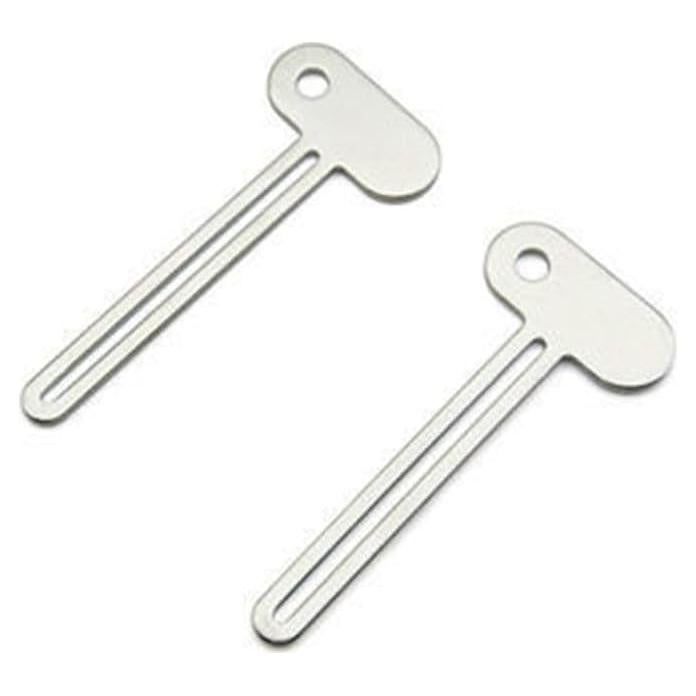 Juego de 2 Exprimidores de Tubo de Acero Inoxidable Much Hotter