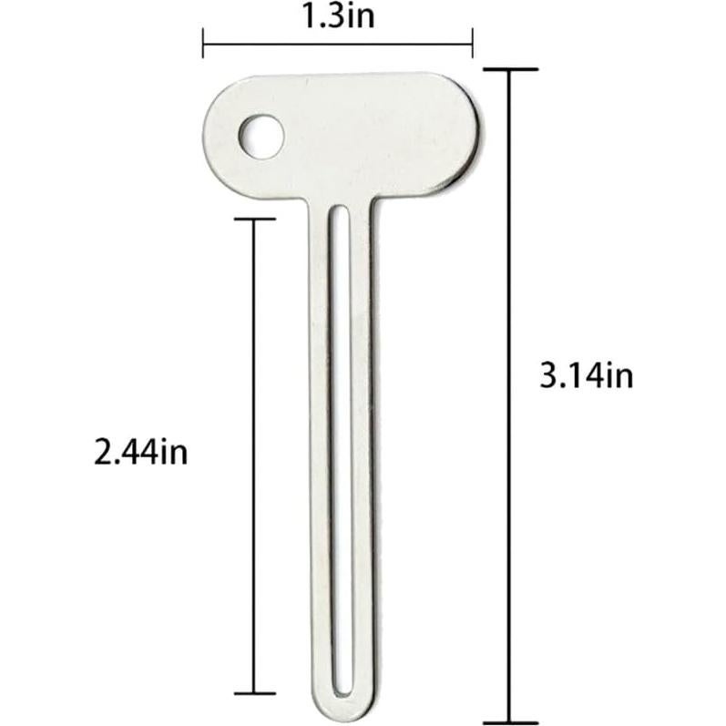 Juego de 2 Exprimidores de Tubo de Acero Inoxidable Much Hotter