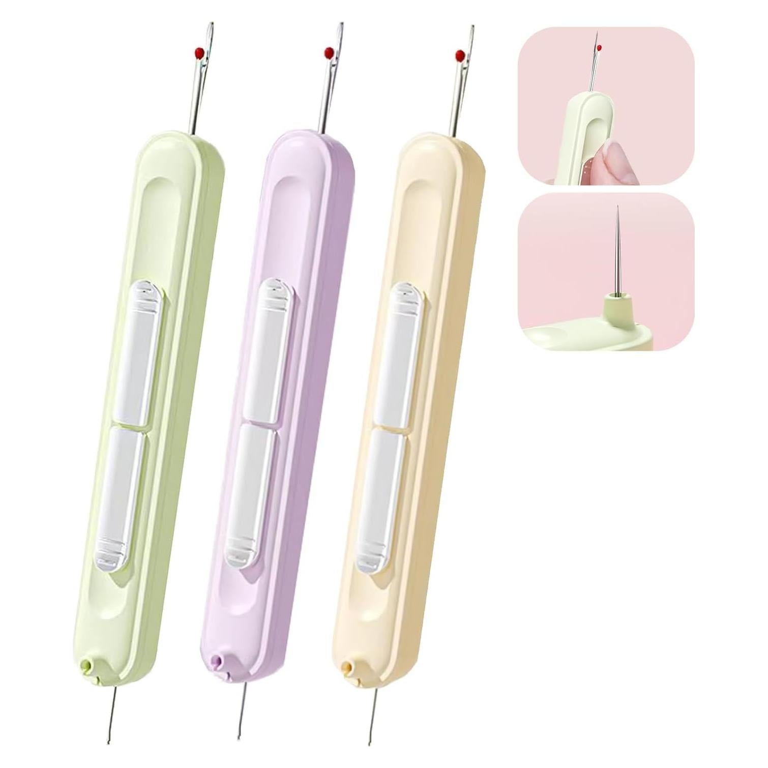 Juego de Enhebrador y Desgarrador de Costuras 2-en-1 YIWU