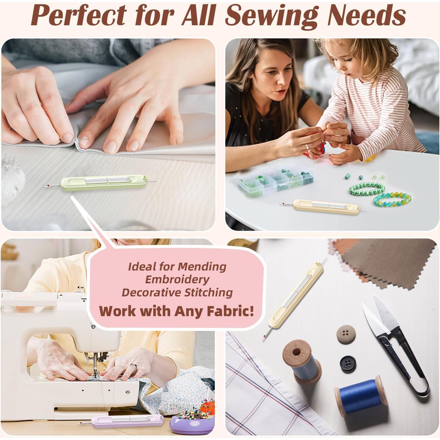 Juego de Enhebrador y Desgarrador de Costuras 2-en-1 YIWU