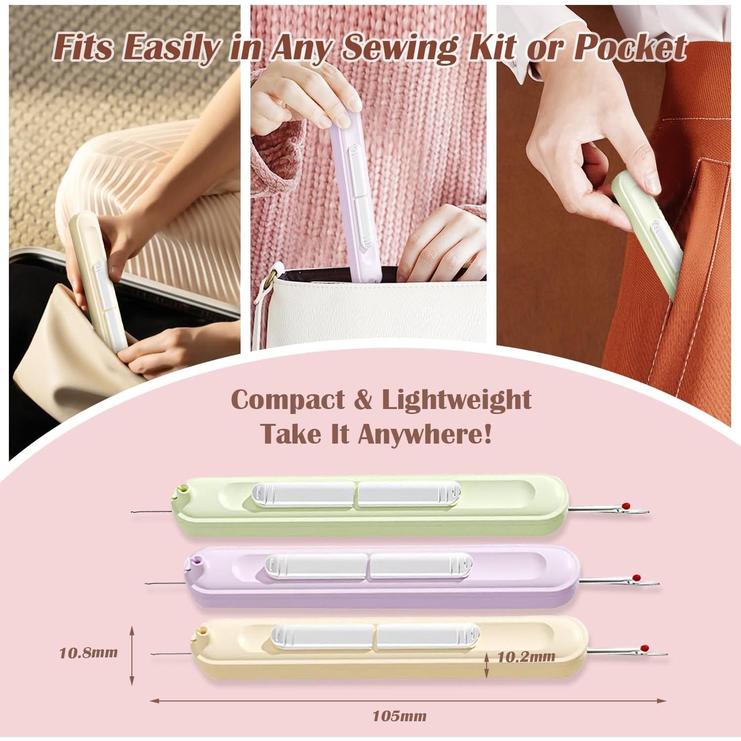 Juego de Enhebrador y Desgarrador de Costuras 2-en-1 YIWU