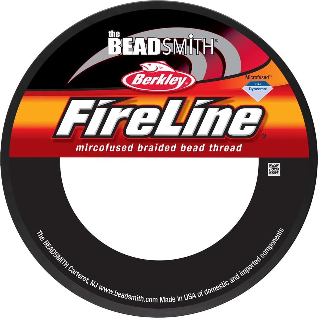 Hilo trenzado Fireline The Beadsmith 4lb 125 yardas gris humo