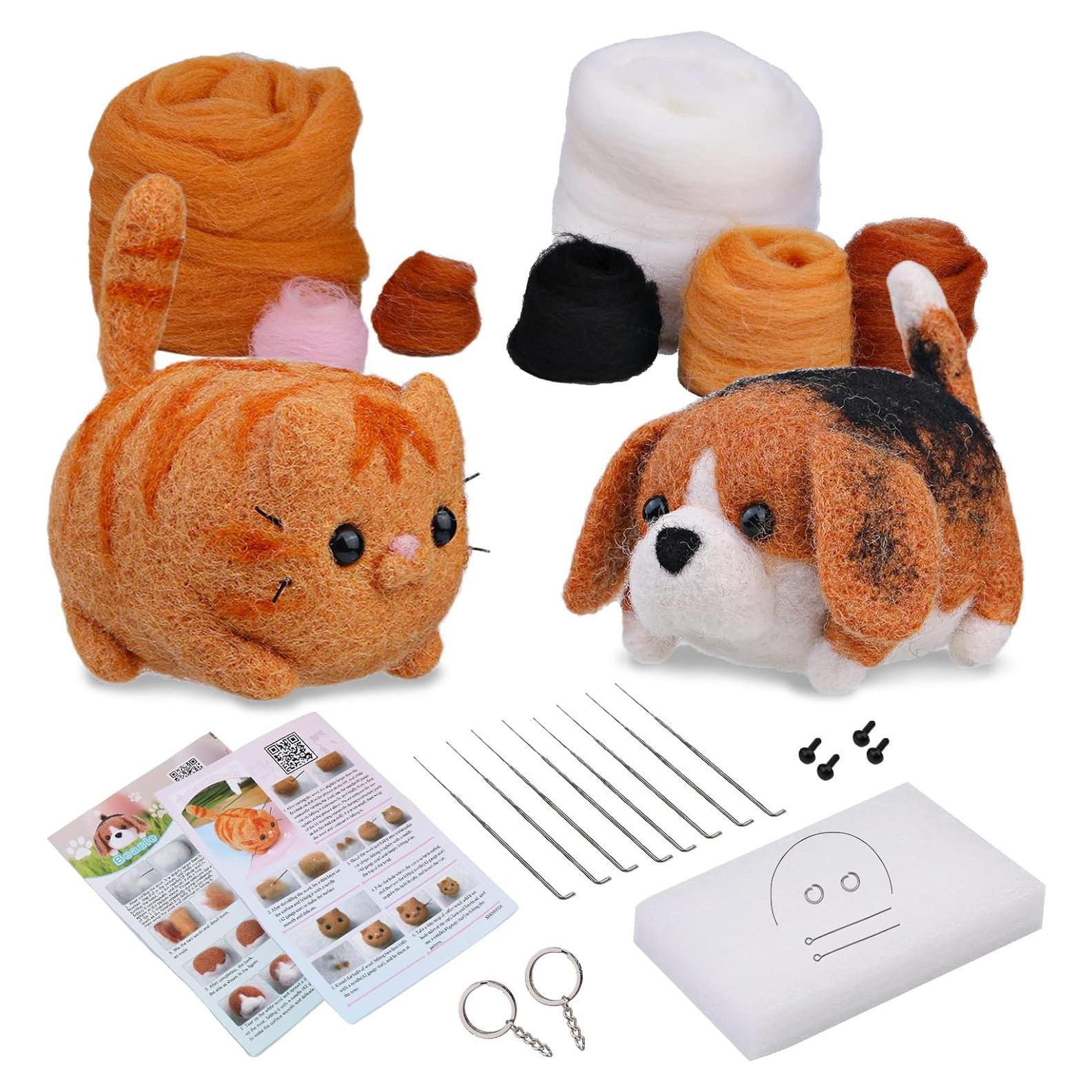 Kit de Fieltro con Aguja SHWAKK - 23 Piezas para Principiantes