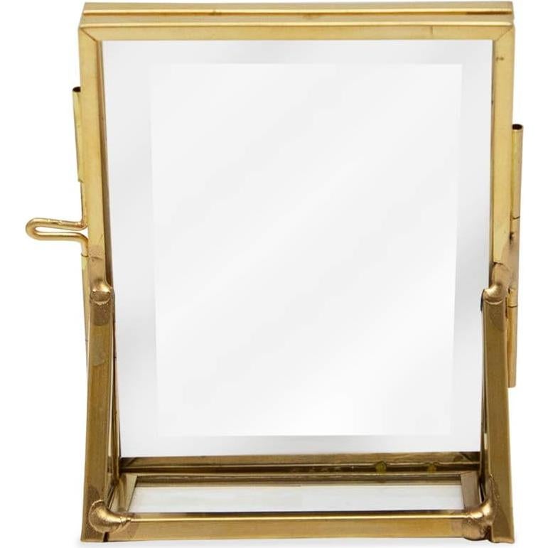 Marco de Foto Flotante Vertical Isaac Jacobs 2x3 Dorado Antiguo