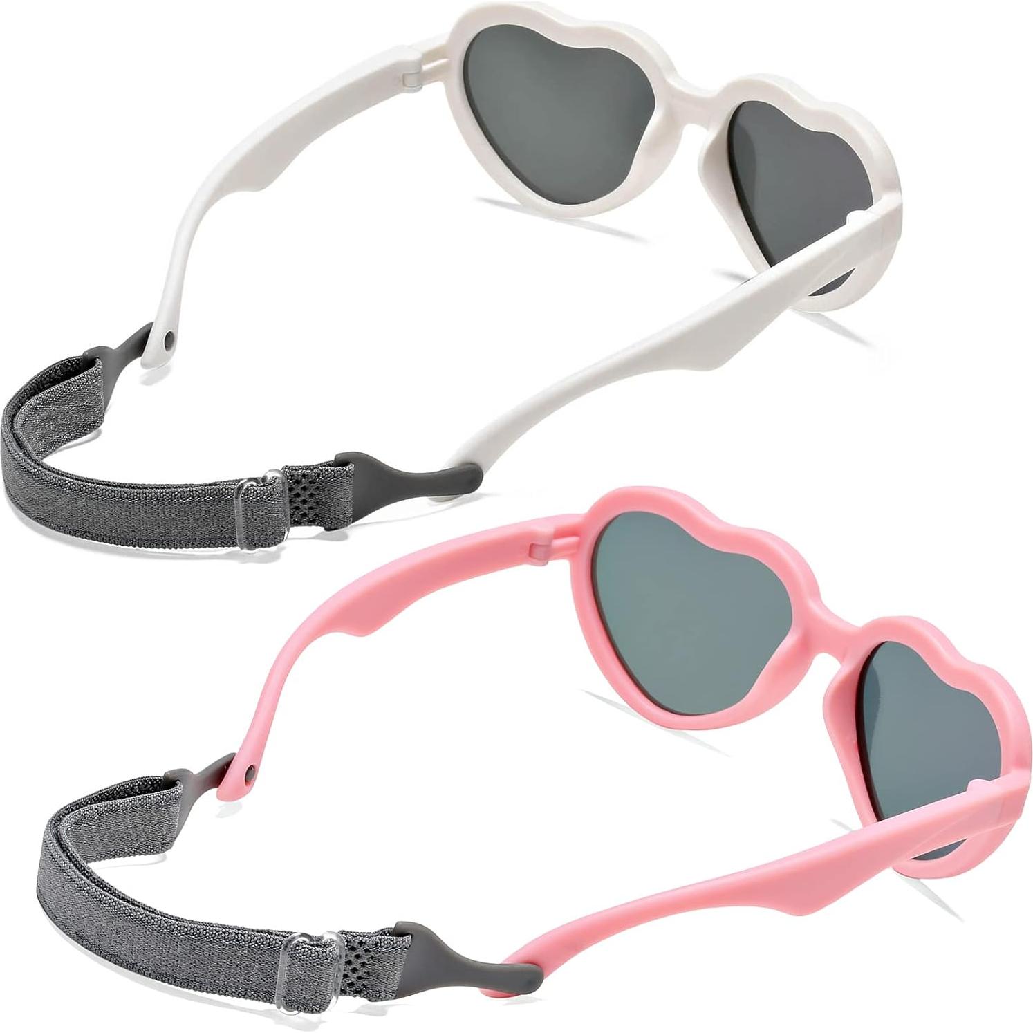 Gafas de sol polarizadas Hycredi Baby corazón 0-24 meses