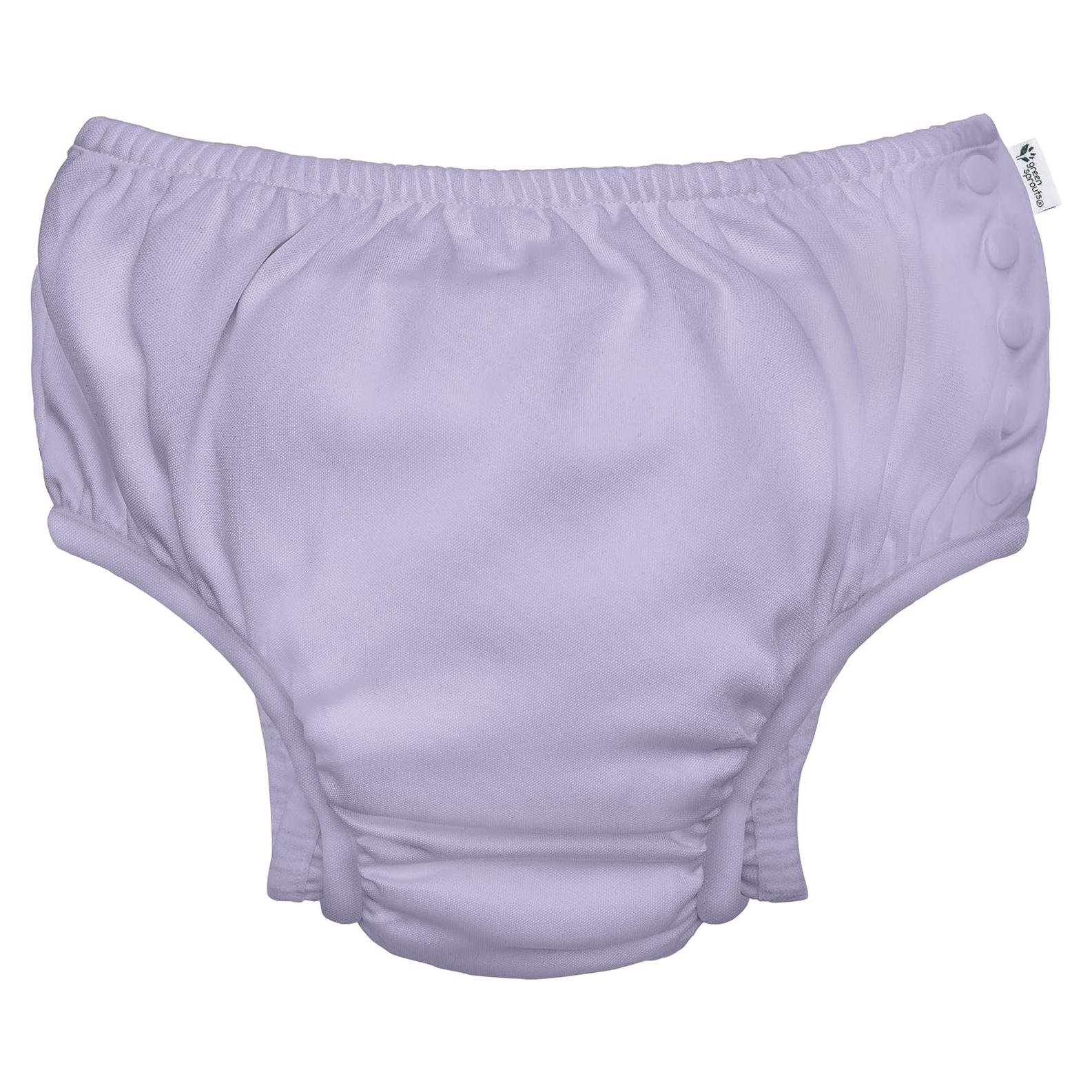 Pañal de Natación Eco Snap Green Sprouts 3T Lavanda