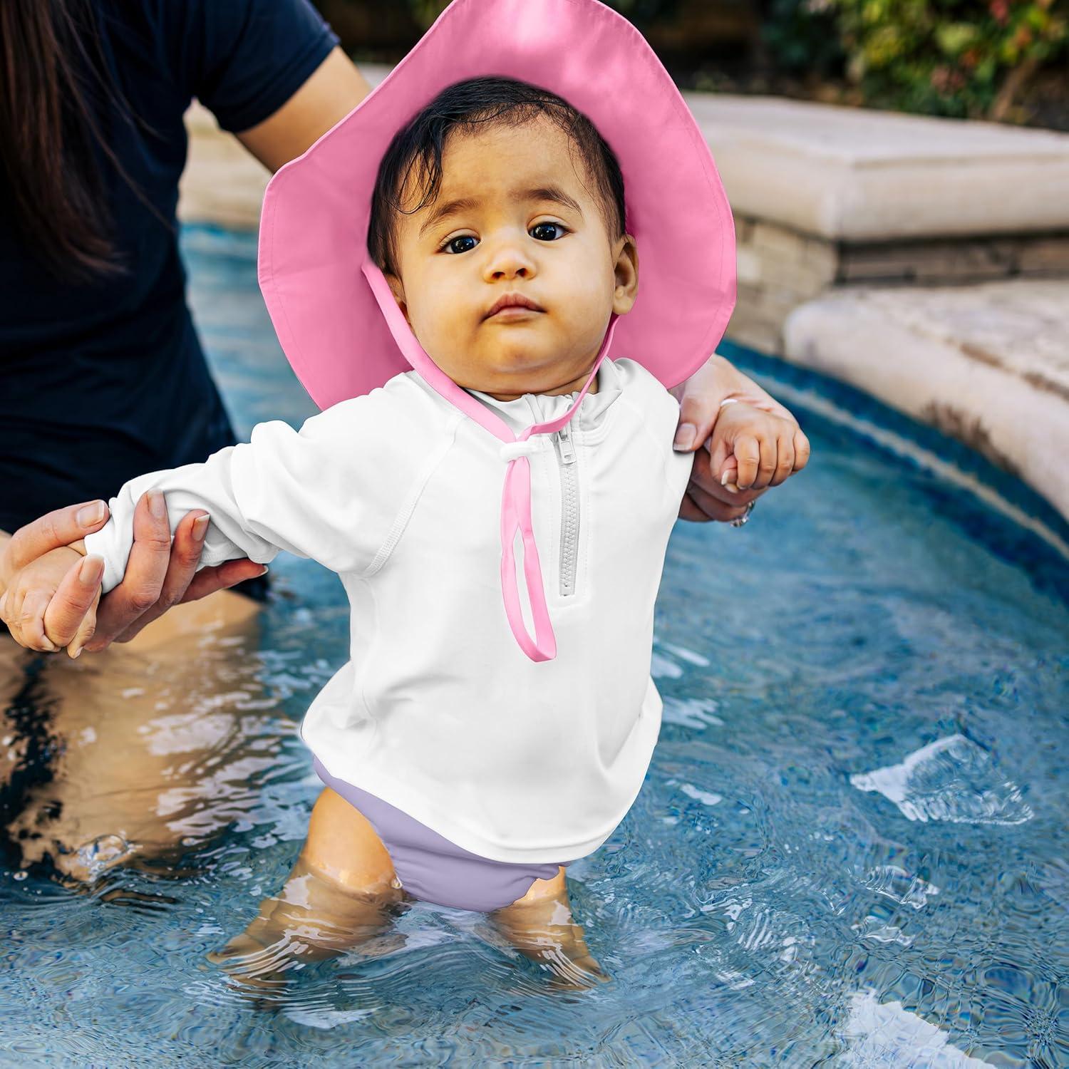 Pañal de Natación Eco Snap Green Sprouts 3T Lavanda