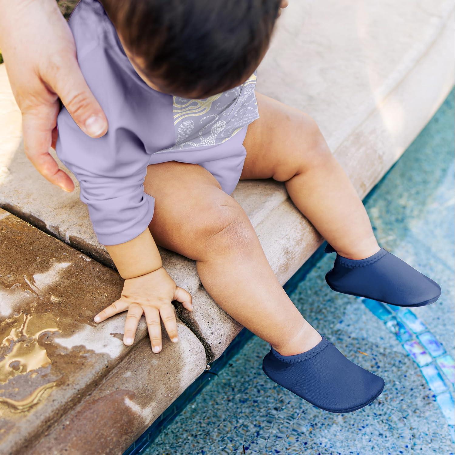 Pañal de Natación Eco Snap Green Sprouts 3T Lavanda