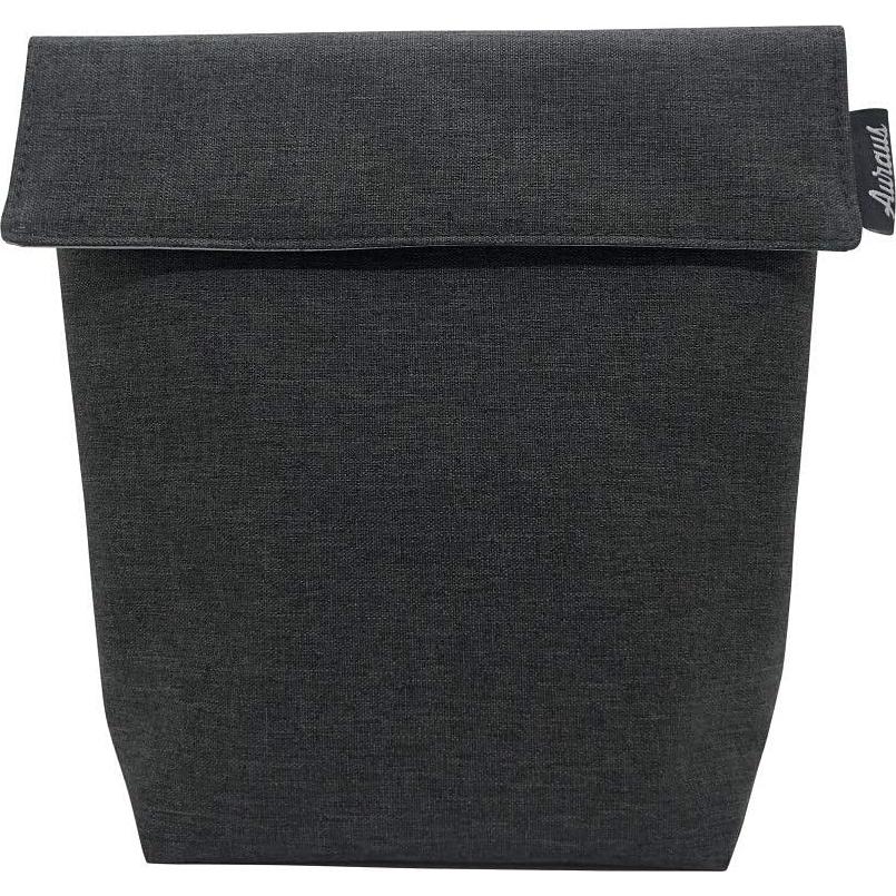 Bolsa de Snack Ecológica AURAUS Gris Oscuro 22.86x6.6 cm