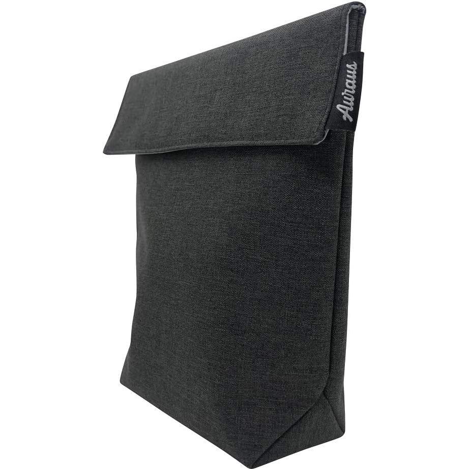 Bolsa de Snack Ecológica AURAUS Gris Oscuro 22.86x6.6 cm