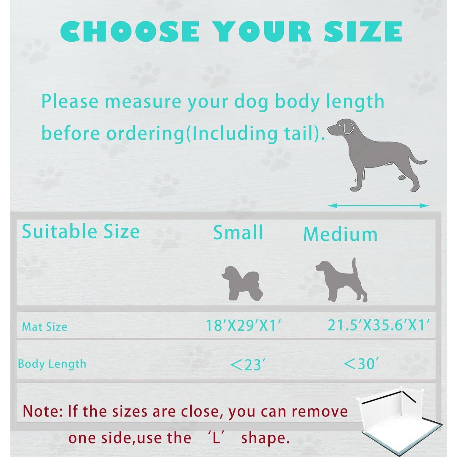 Caja de Arena para Perros Bencacawinstyle con Protector 73.66x45.72cm