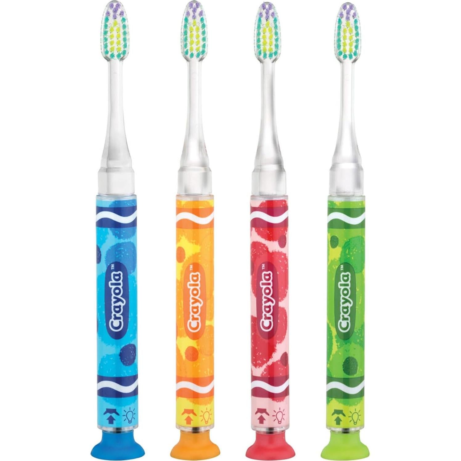 Cepillo de dientes GUM Crayola Timer Light para niños 3+ años