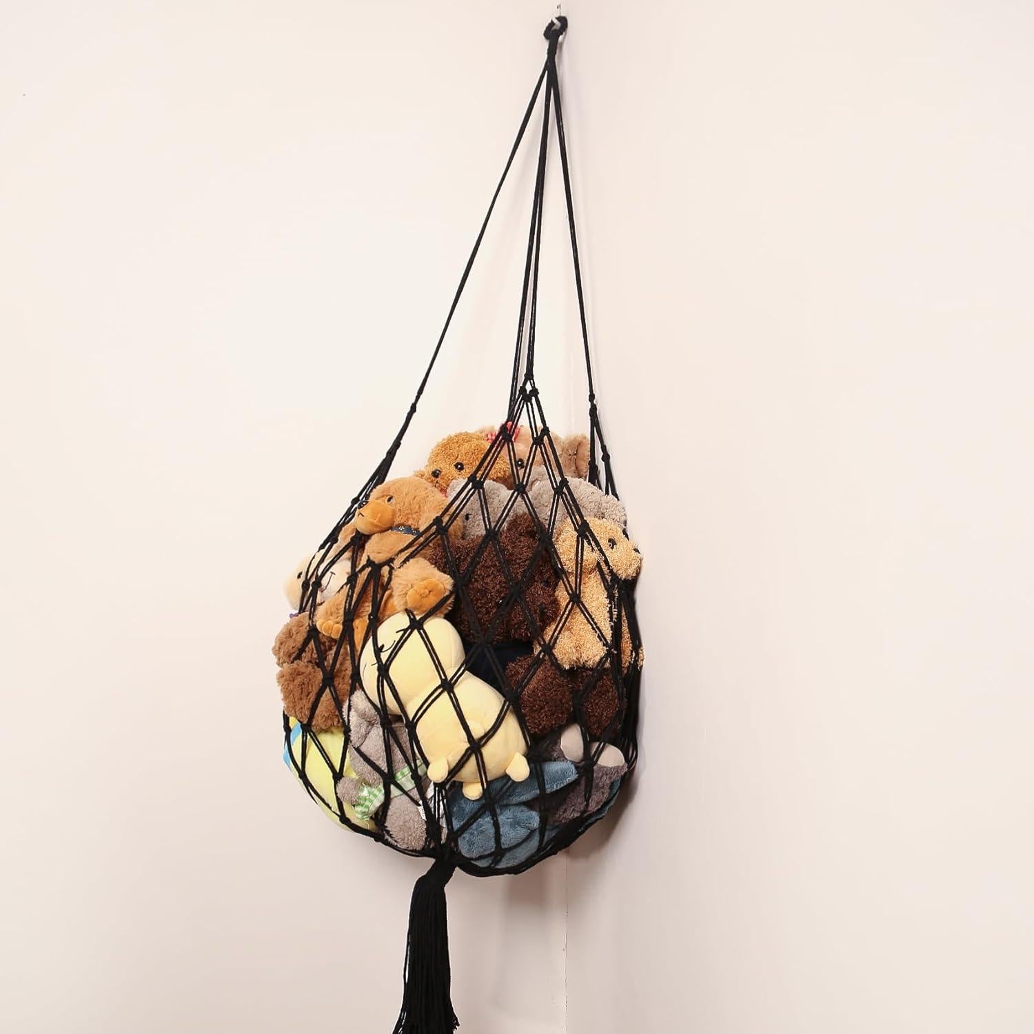 Hamaca Colgante de Almacenamiento Amder para Peluches 50.8x50.8x152.4cm