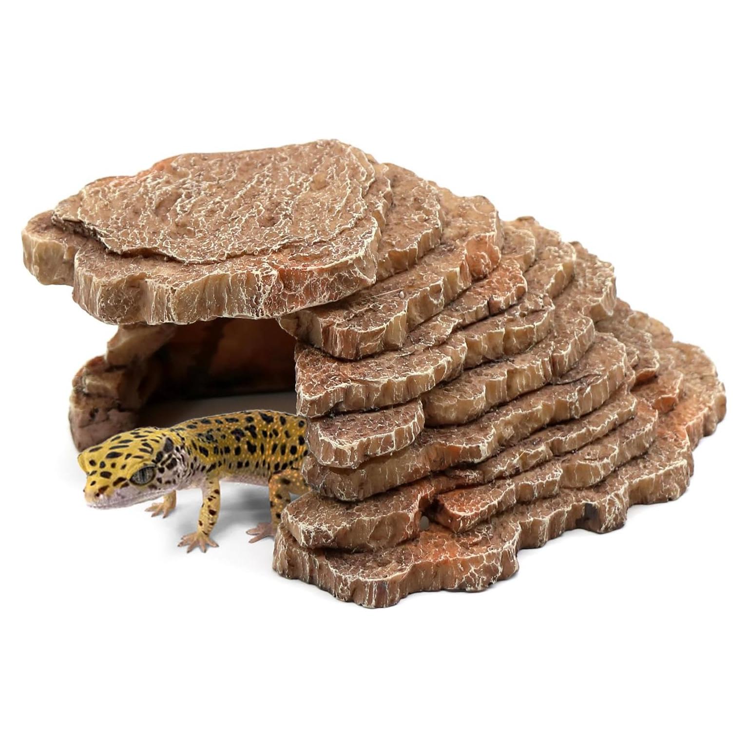 Escondite para Reptiles Relaqcc Pequeño 18.5x11.2x7.6cm