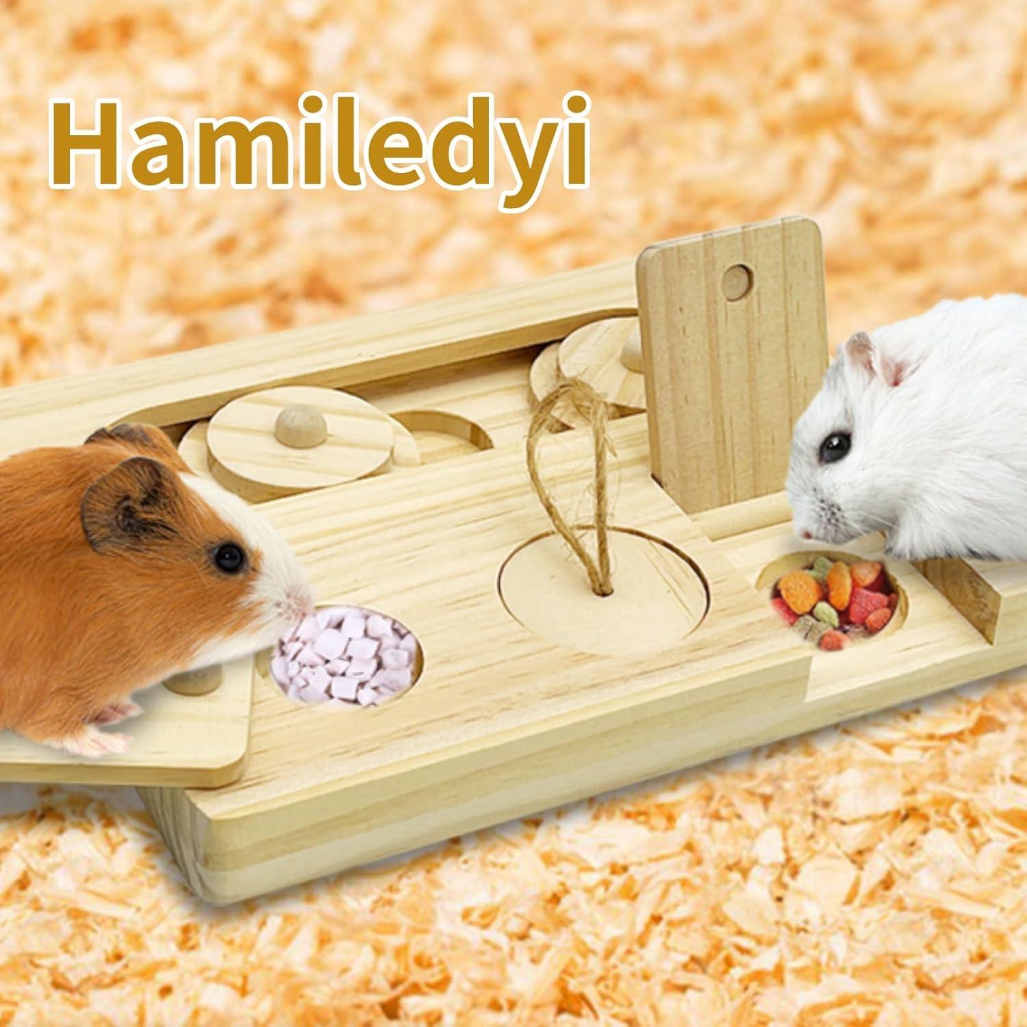 Juguete de Forrajeo para Conejos Hamiledyi Sniff n' Snack