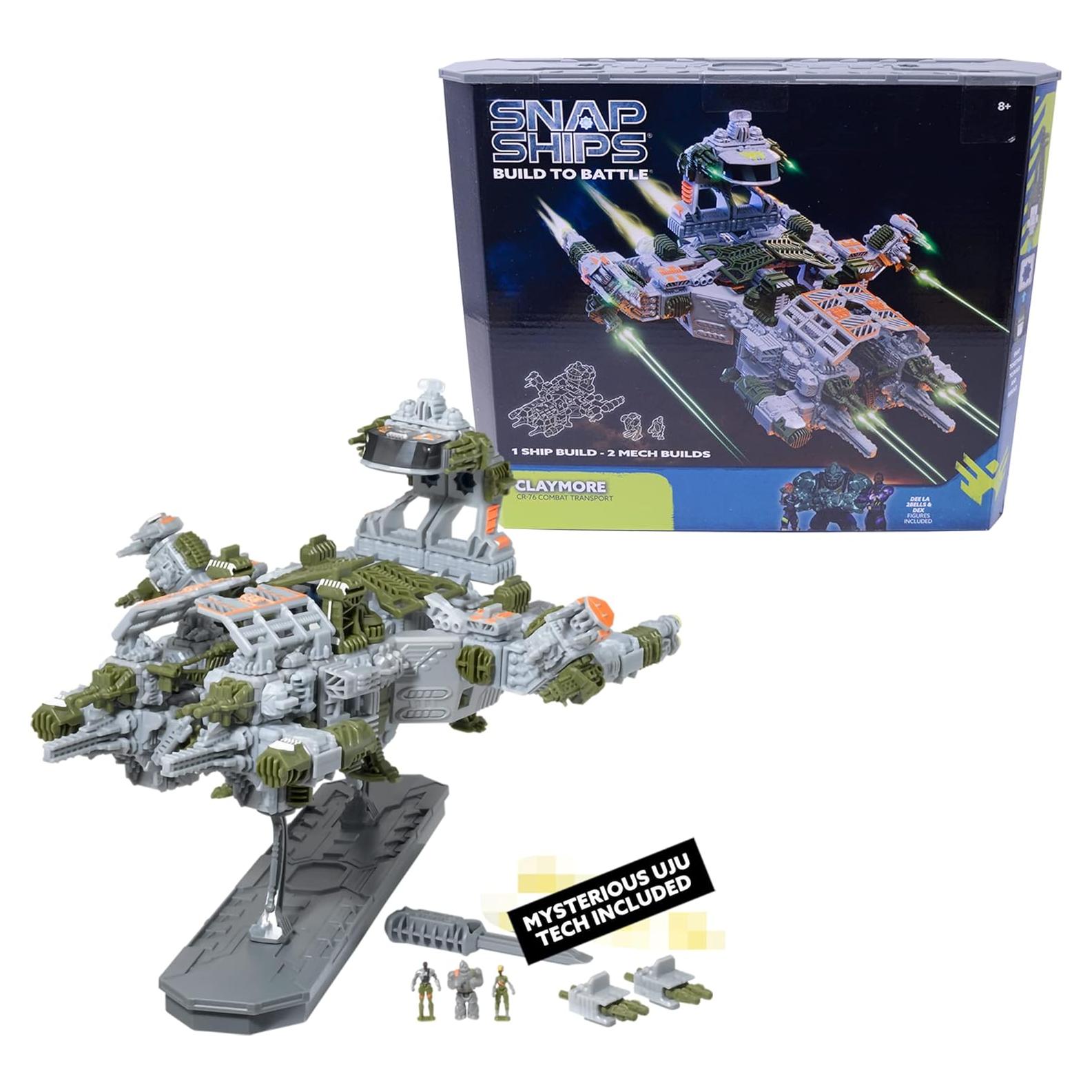 Transporte de Combate Claymore CR-76 Snap Ships - 124 Piezas