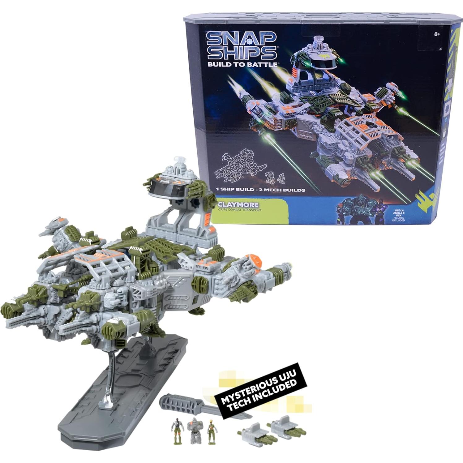 Transporte de Combate Claymore CR-76 Snap Ships - 124 Piezas