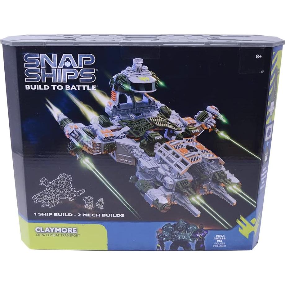 Transporte de Combate Claymore CR-76 Snap Ships - 124 Piezas