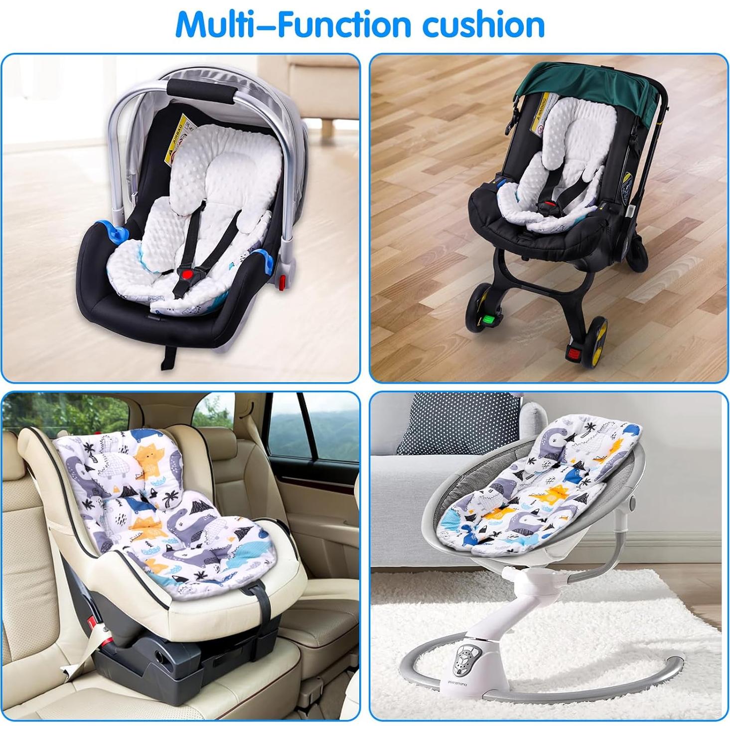 Cojín Inserto para Asiento de Auto Bebés EL KENKYO 68.6x35.1cm