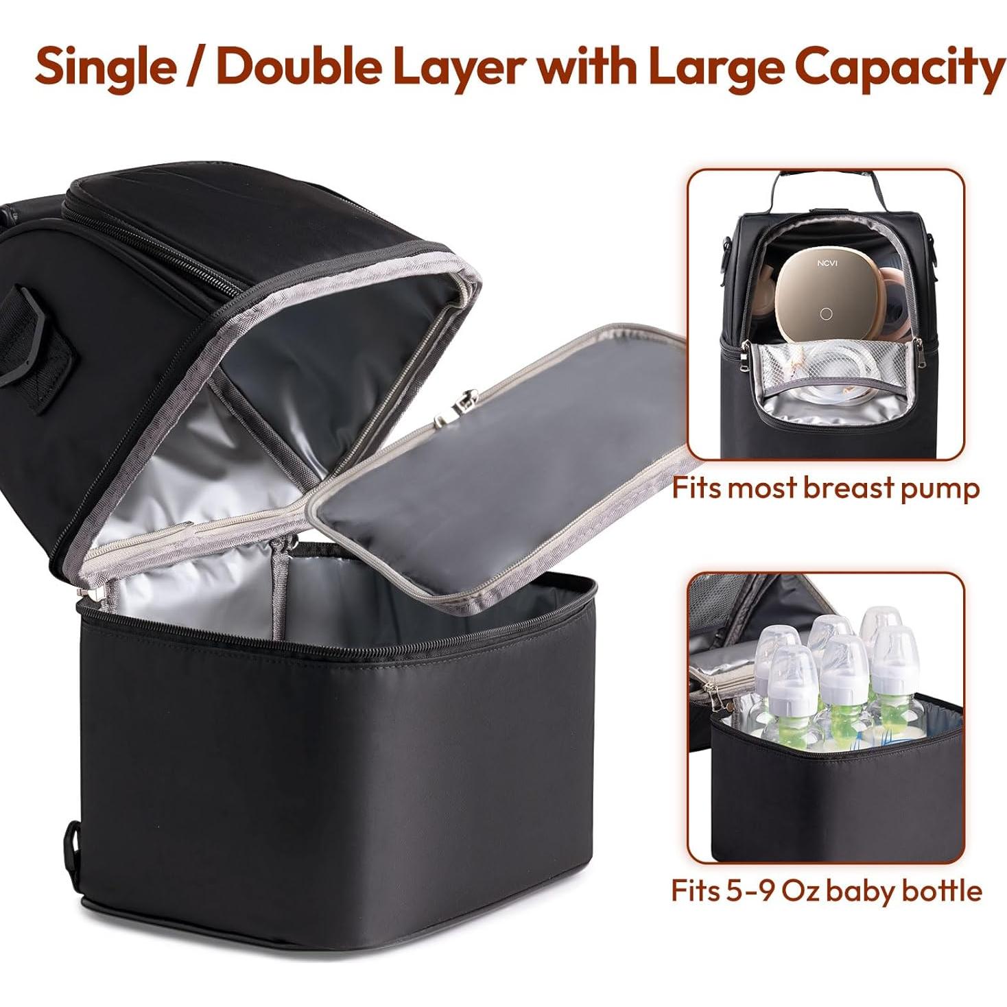 Bolsa de Enfriamiento NCVI para Leche Materna Doble Capa 1.59L