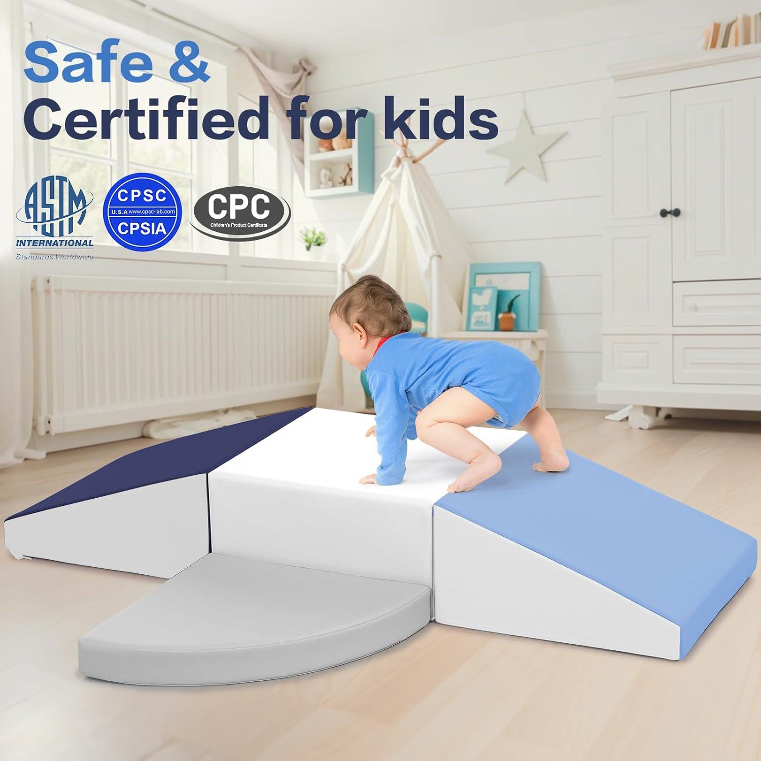 Bloques de Escalada de Espuma Sumbababy para Niños 4 Piezas