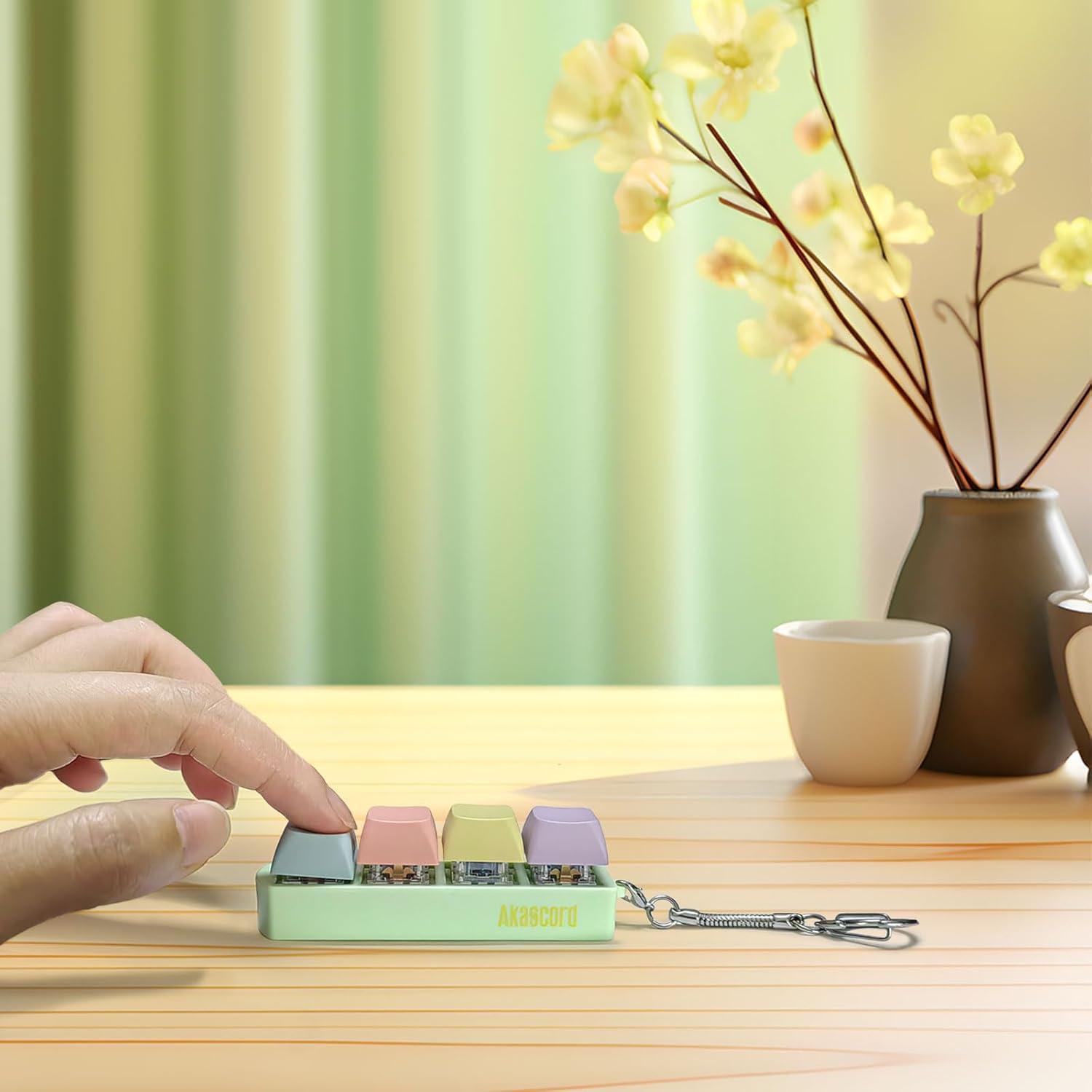 Juguete Antiestrés Akascord Teclado Clicker 4 Colores